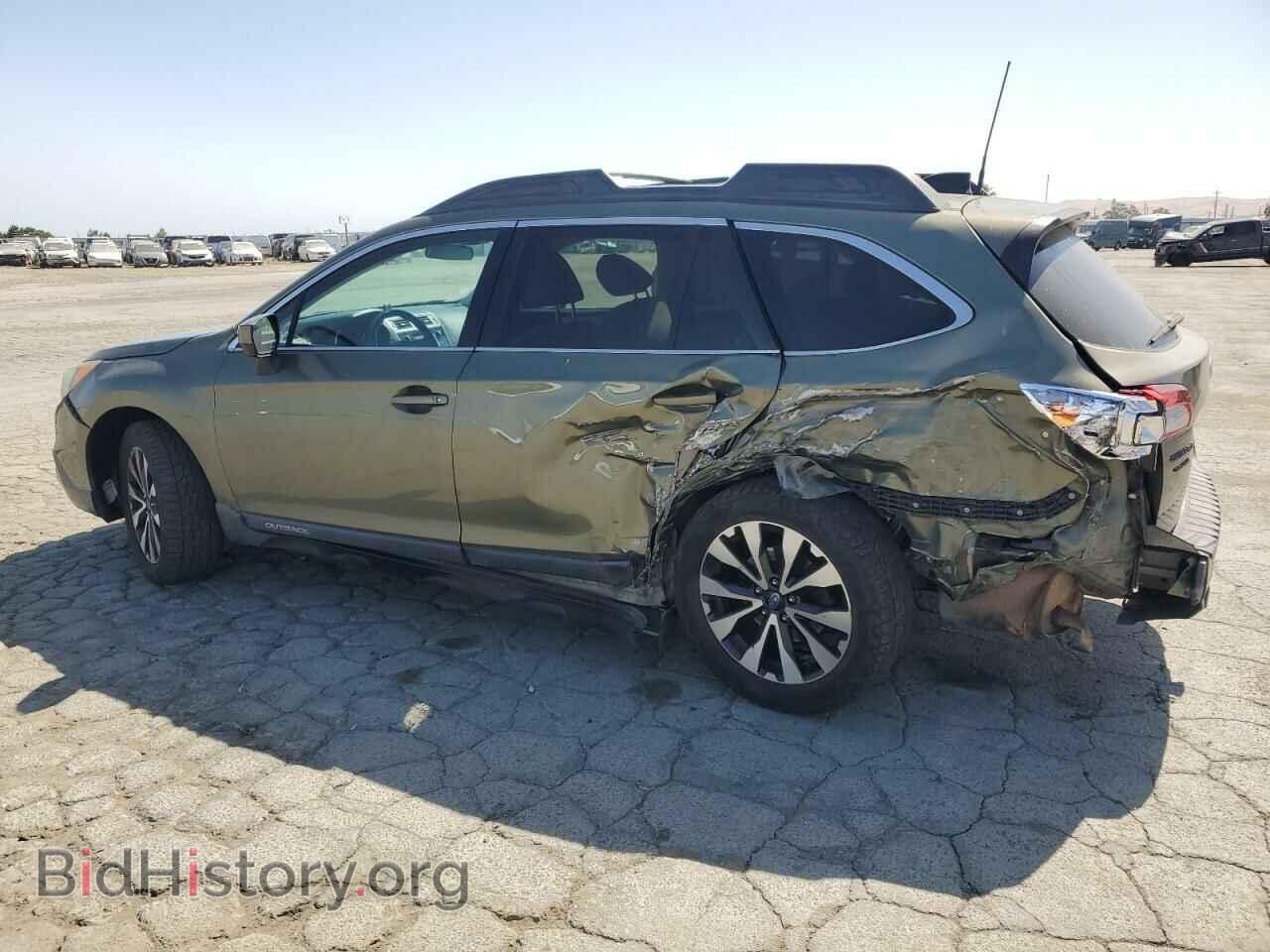 2016 SUBARU OUTBACK - VIN: 4S4BSACC5G3233665 - Фото 2