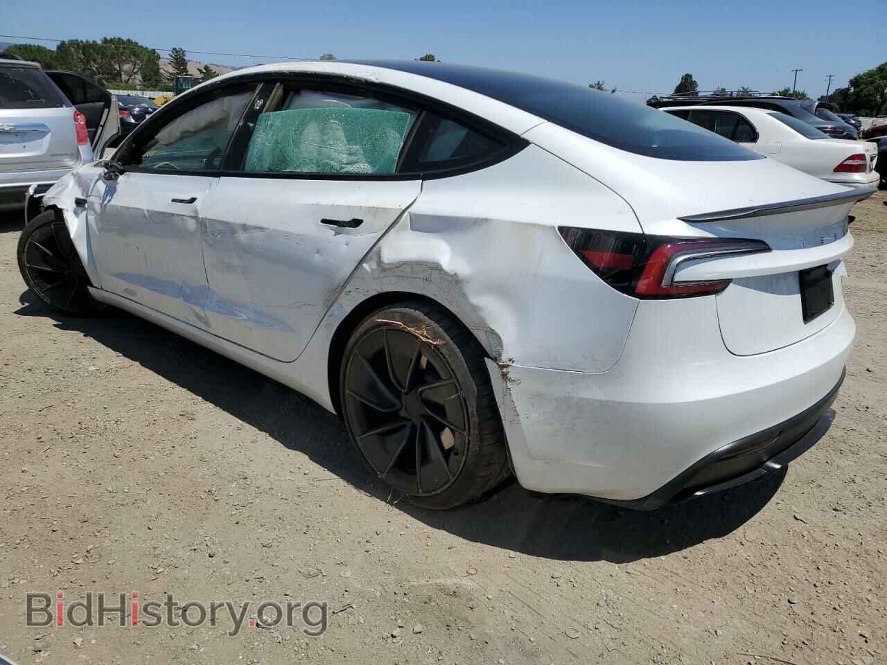 2024 TESLA MODEL 3 - VIN: 5YJ3E1ET1RF784484 - Фото 2