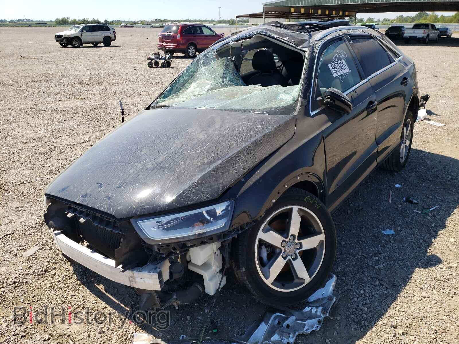 2015 AUDI Q3 - VIN: WA1GFCFS8FR005372 - Фото 2