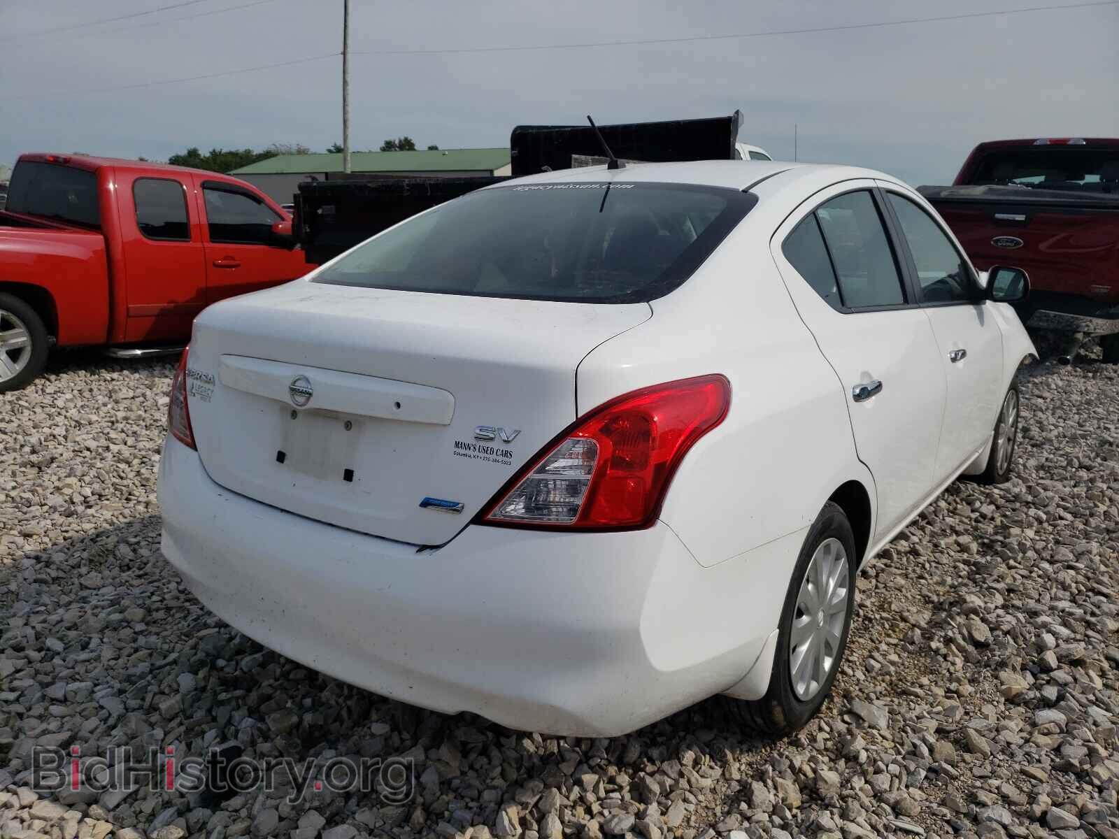 2012 NISSAN VERSA - VIN: 3N1CN7AP4CL898762 - Фото 4