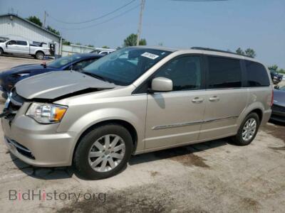 2016 Chrysler MINIVAN Touring, tan — VIN 2C4RC1BG6GR205496, Copart