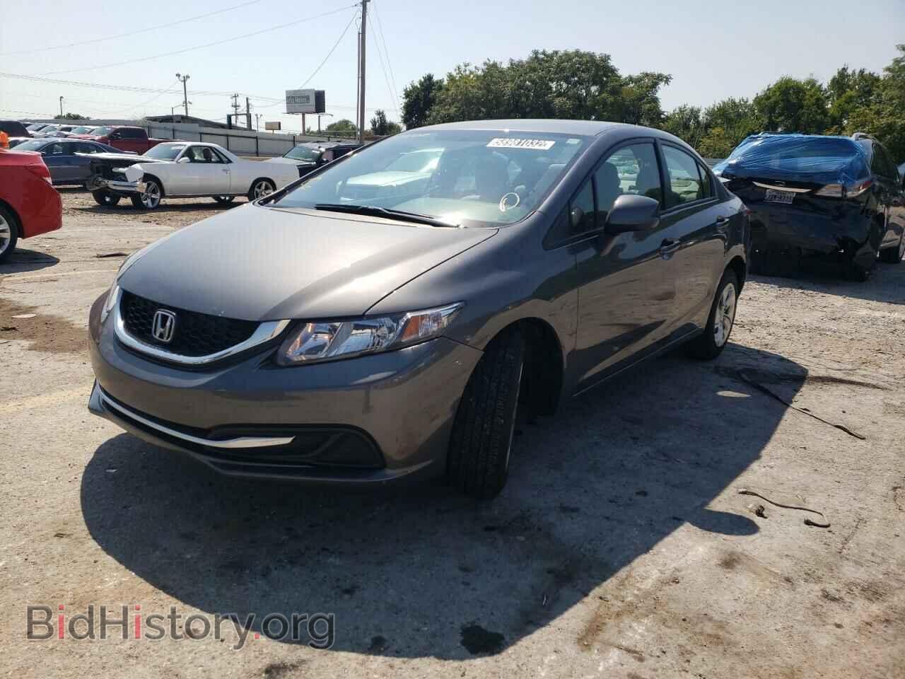 2013 HONDA CIVIC - VIN: 19XFB2F57DE076122 - Фото 2