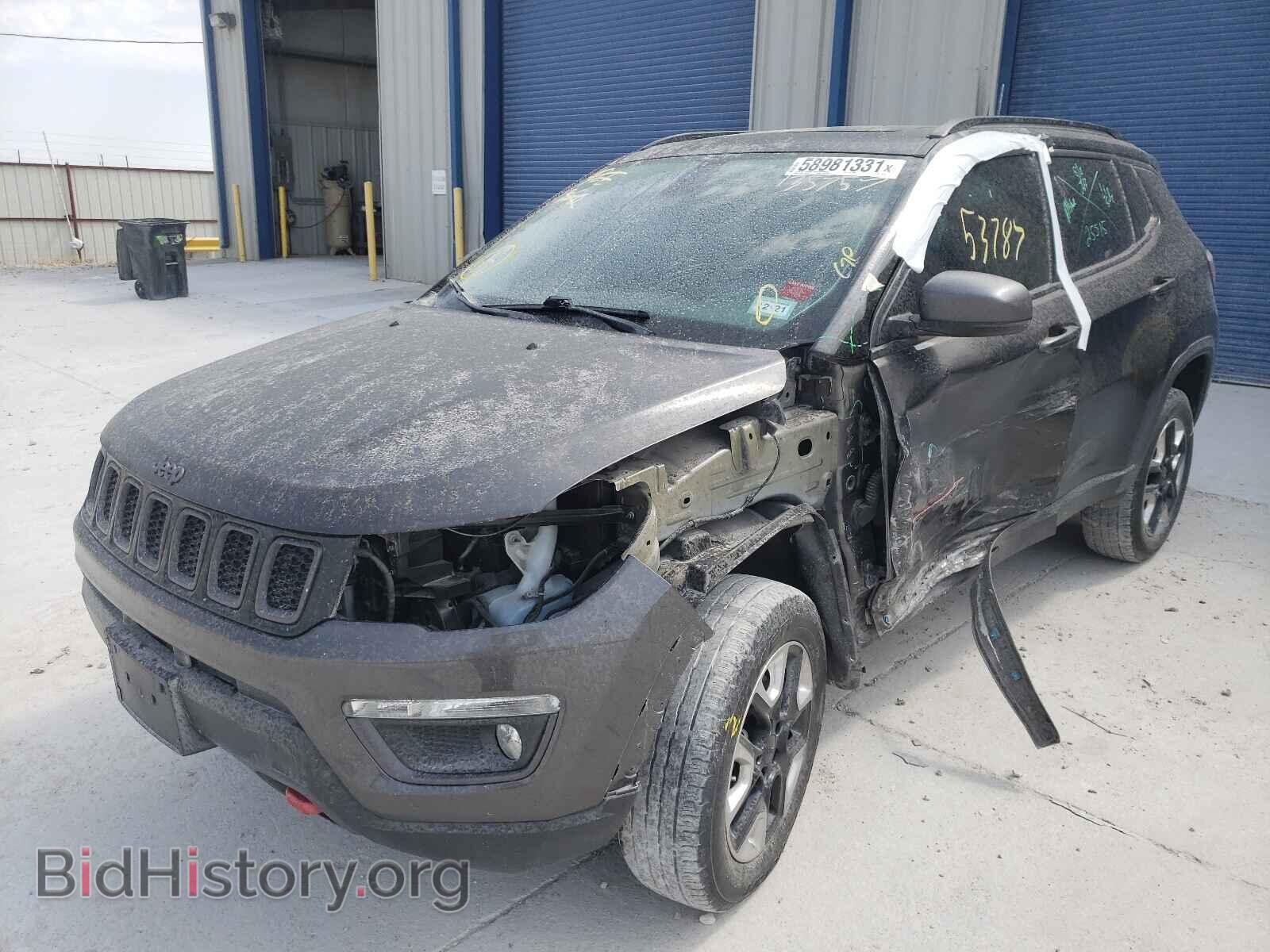 2018 JEEP COMPASS - VIN: 3C4NJDDB3JT135757 - Фото 2