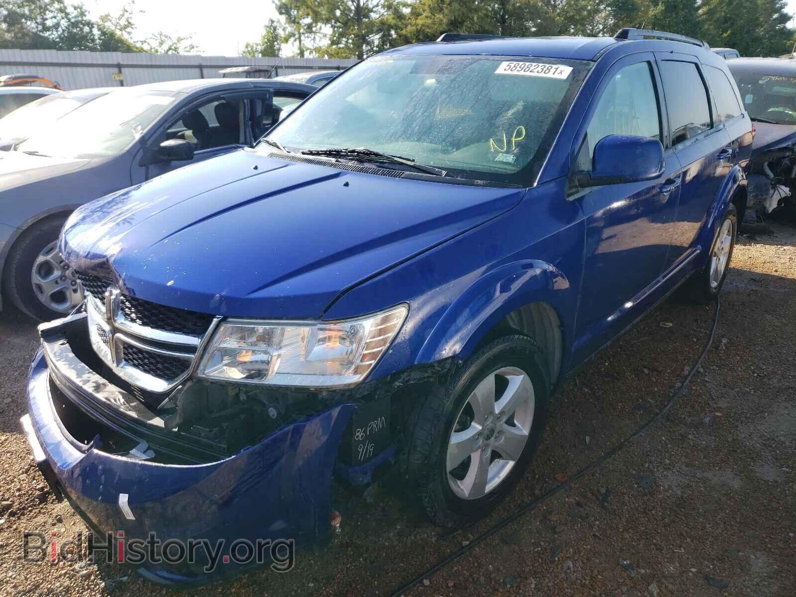 2012 DODGE JOURNEY - VIN: 3C4PDCBG0CT297146 - Фото 2