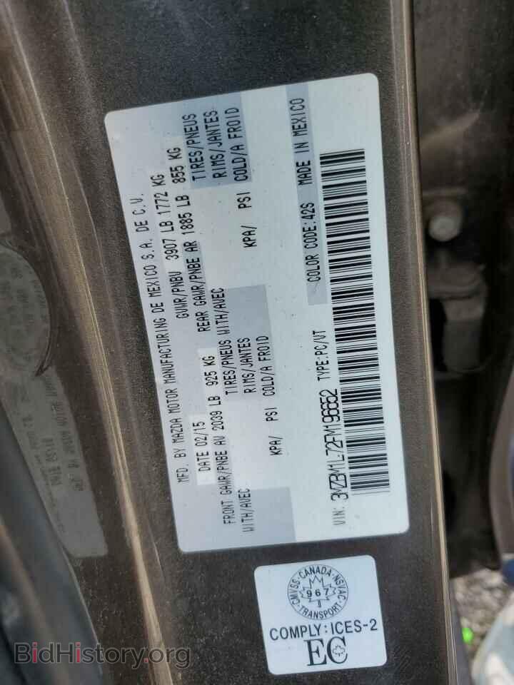 2015 MAZDA 3 - VIN: 3MZBM1L72FM196652 - Фото 13