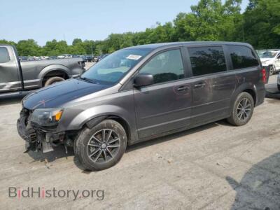 2016 Dodge CARAVAN SXT, gray — VIN 2C4RDGCG9GR316431, Copart