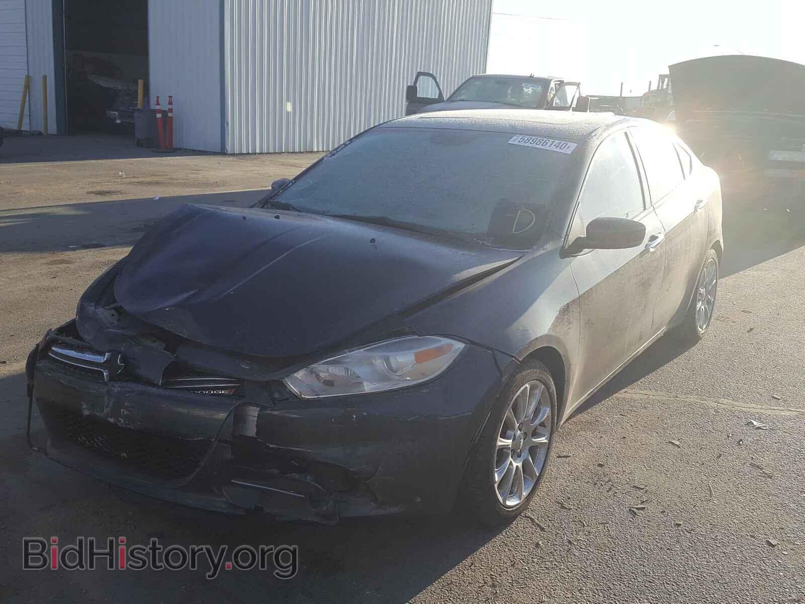 2013 DODGE DART - VIN: 1C3CDFCA0DD334248 - Фото 2