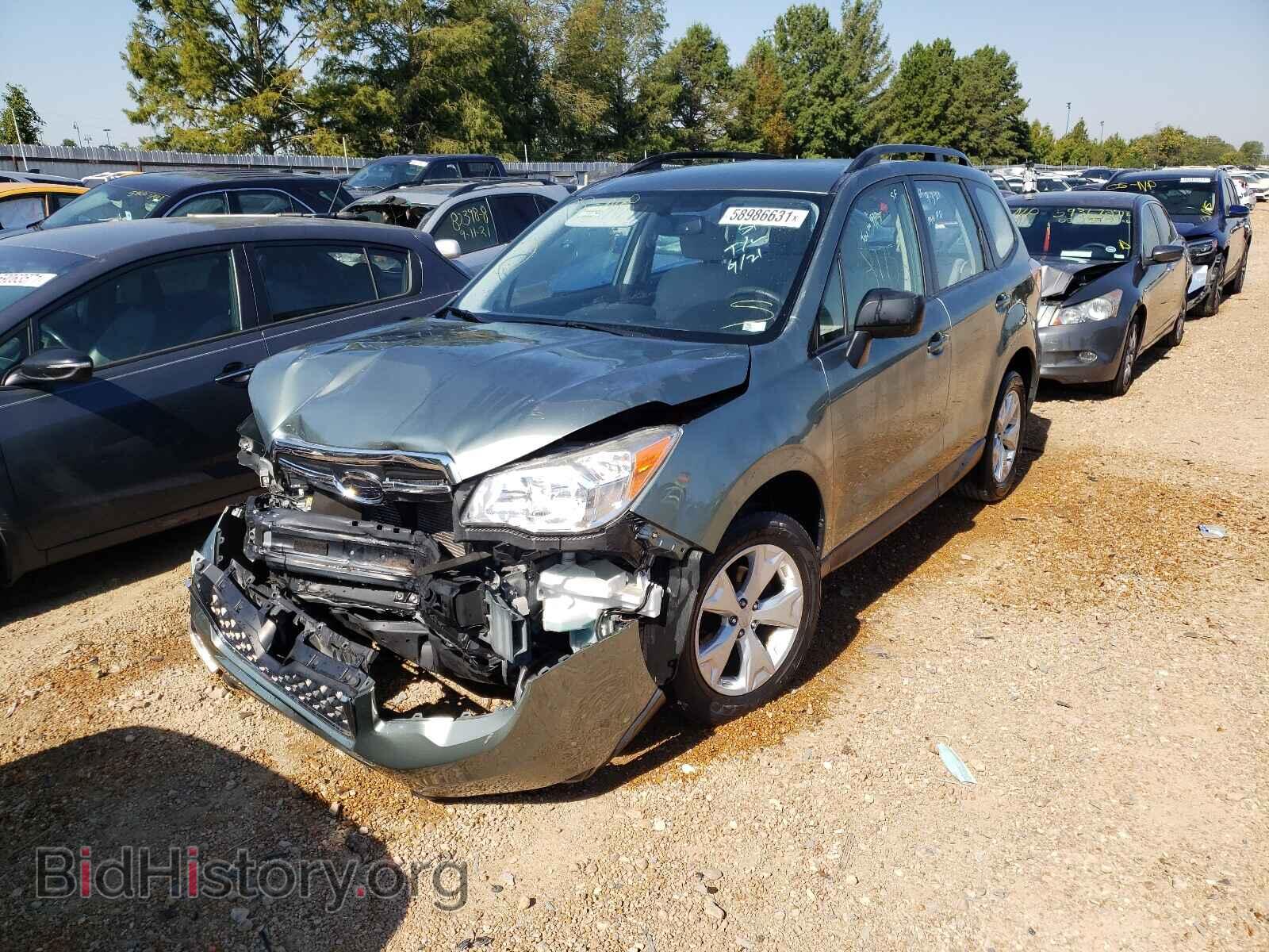 2015 SUBARU FORESTER - VIN: JF2SJABC2FH451168 - Фото 2