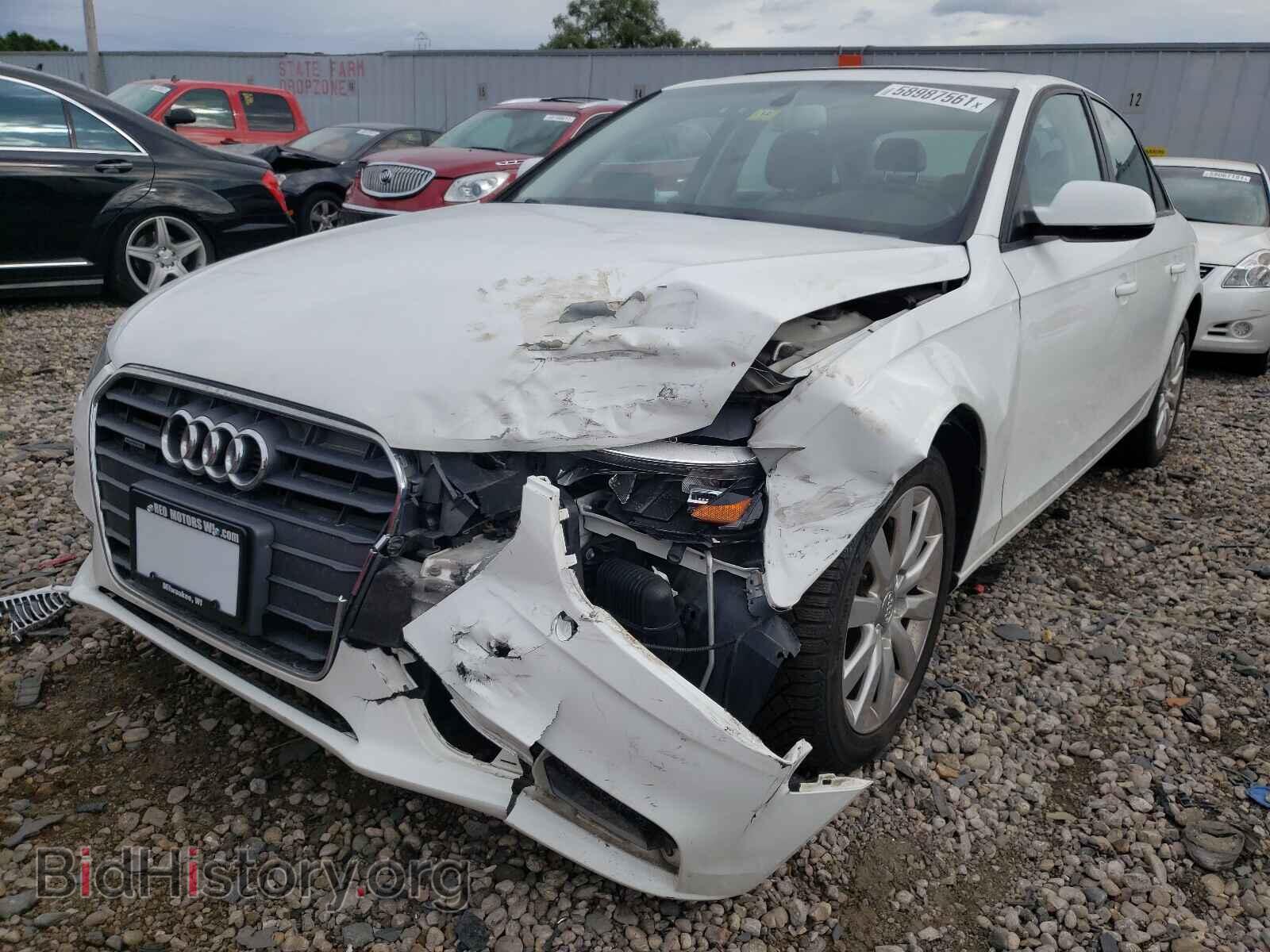 2014 AUDI A4 - VIN: WAUBFAFL7EN032028 - Фото 2