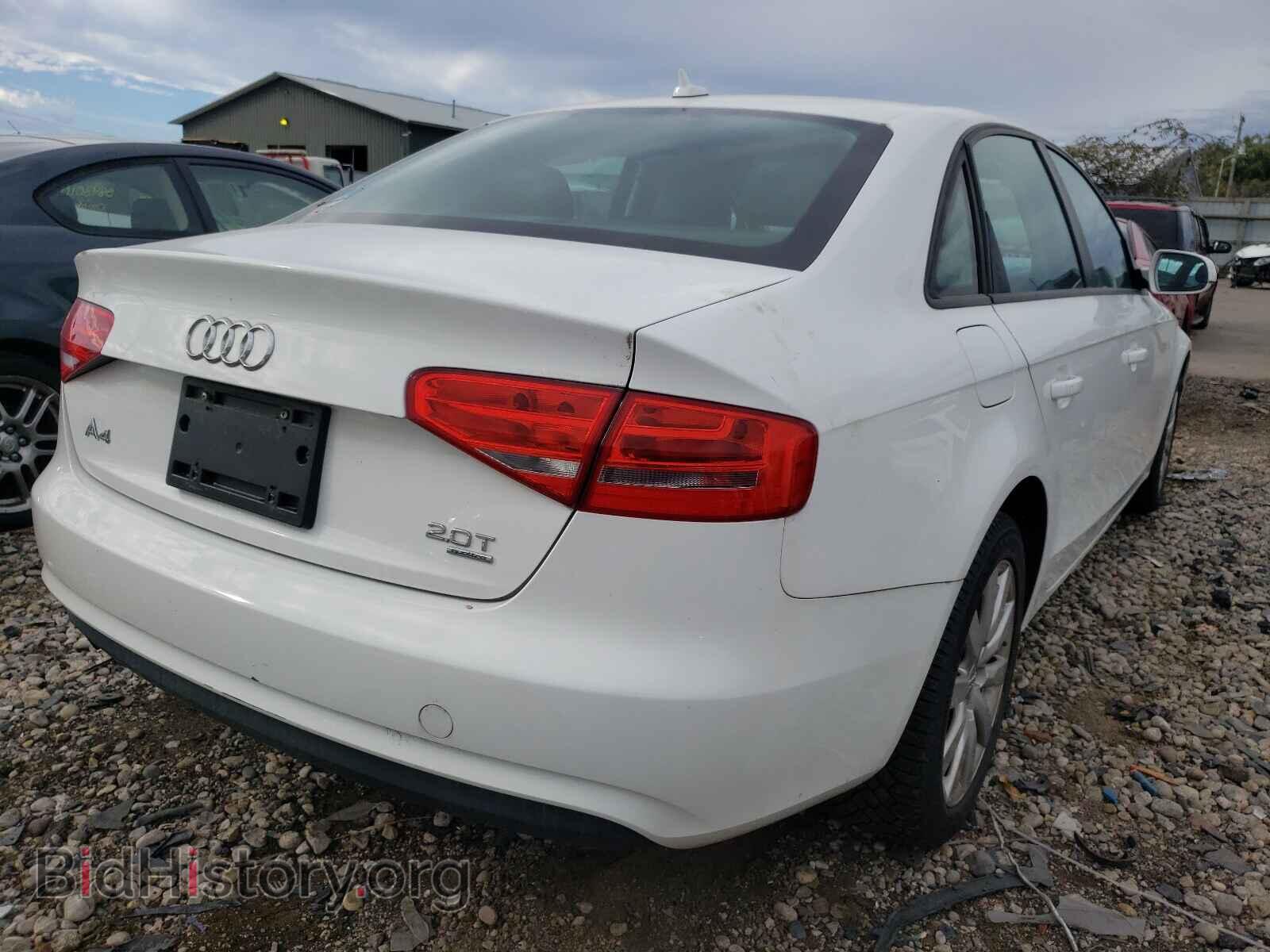 2014 AUDI A4 - VIN: WAUBFAFL7EN032028 - Фото 4
