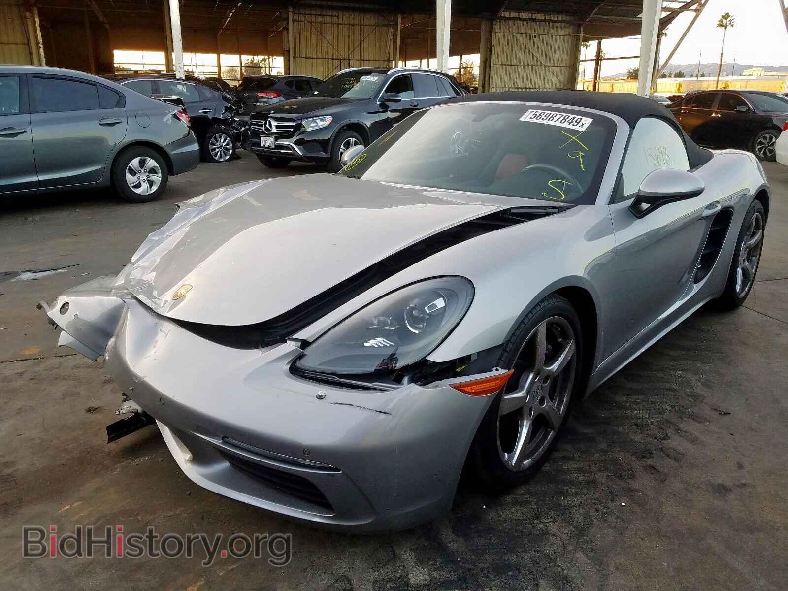 2018 PORSCHE BOXSTER - VIN: WP0CA2A87JS211230 - Фото 2
