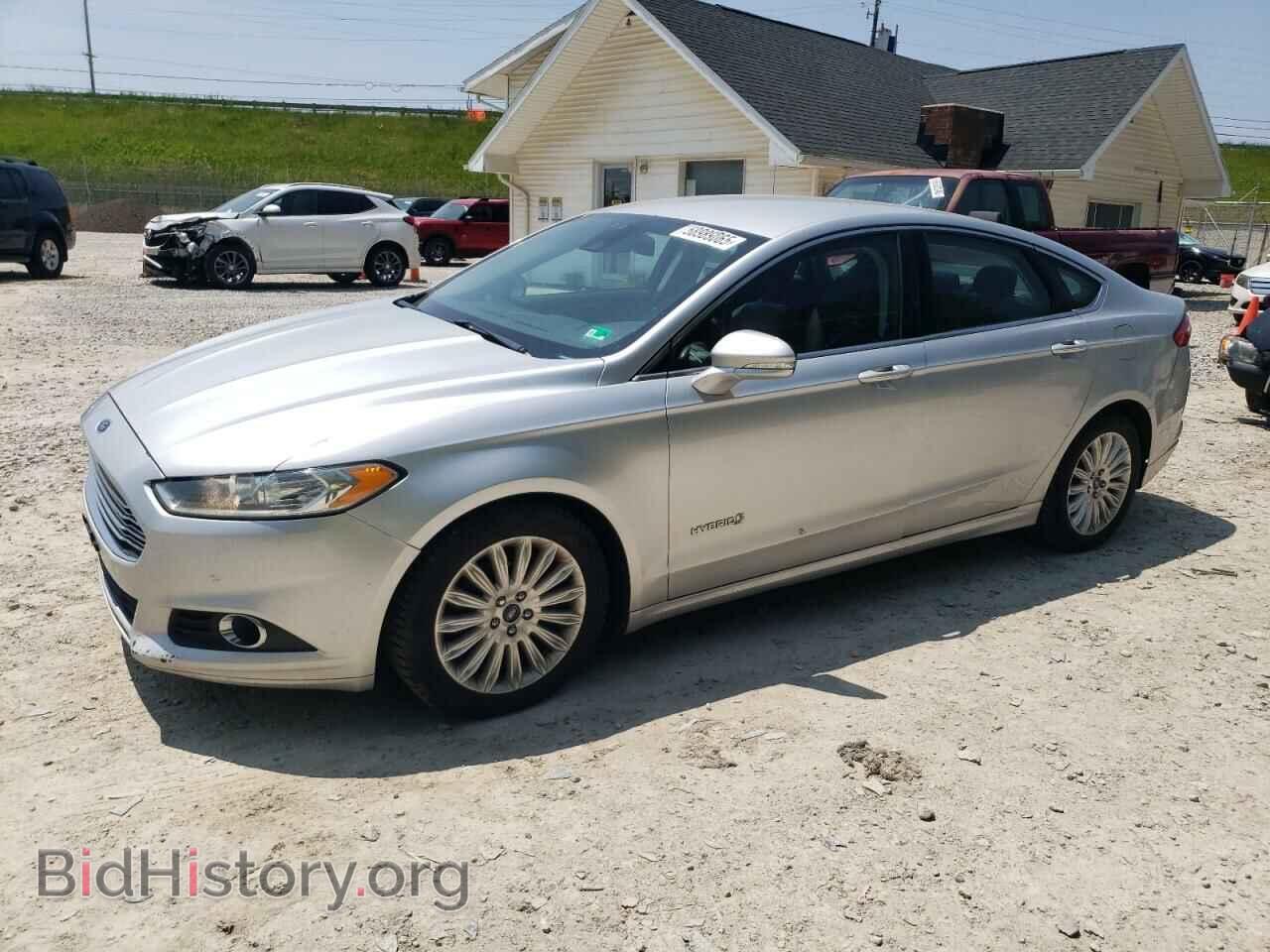 Photo 3FA6P0LU4DR335777 - FORD FUSION 2013