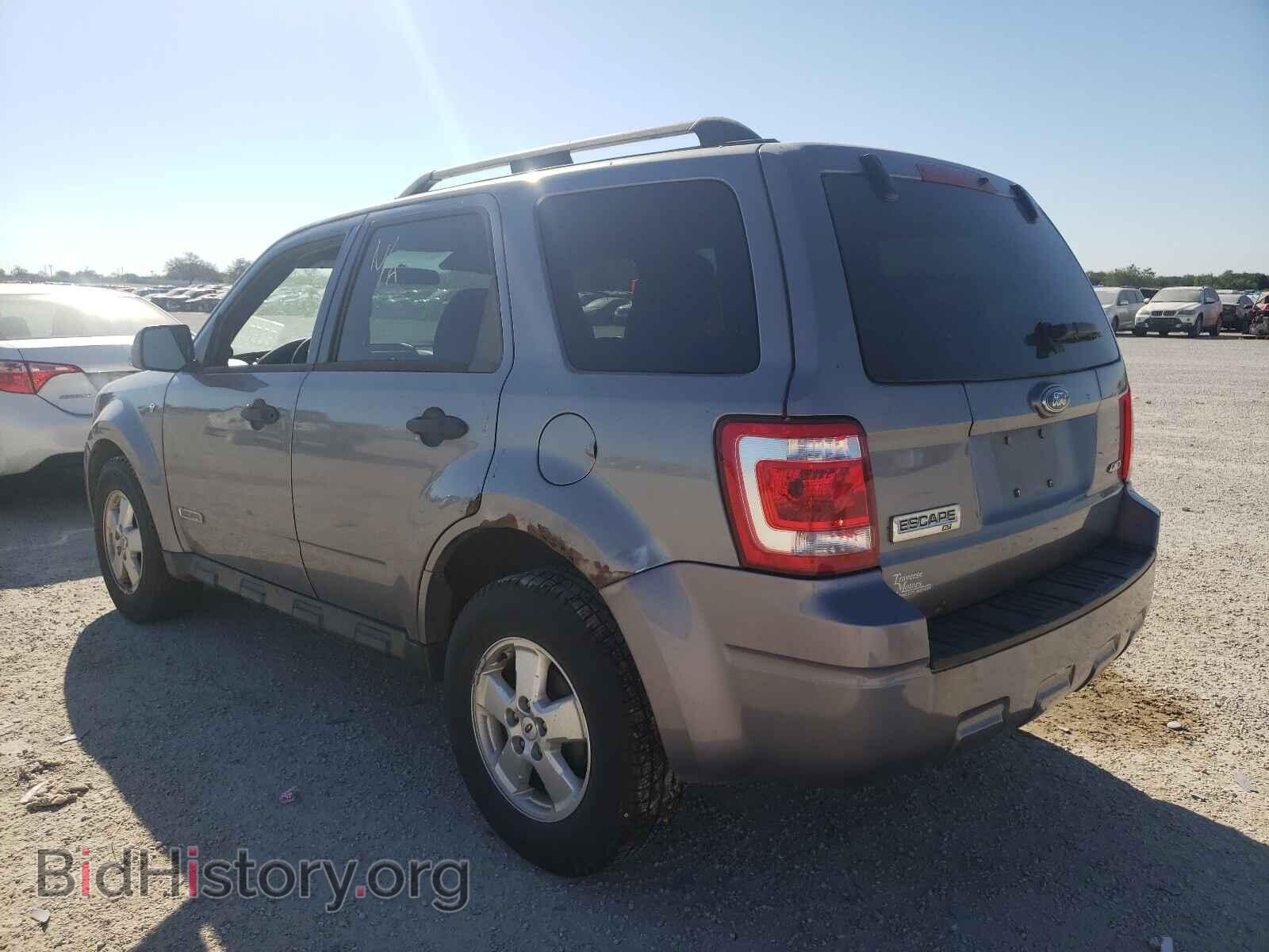 2008 FORD ESCAPE - VIN: 1FMCU93178KA61819 - Фото 3