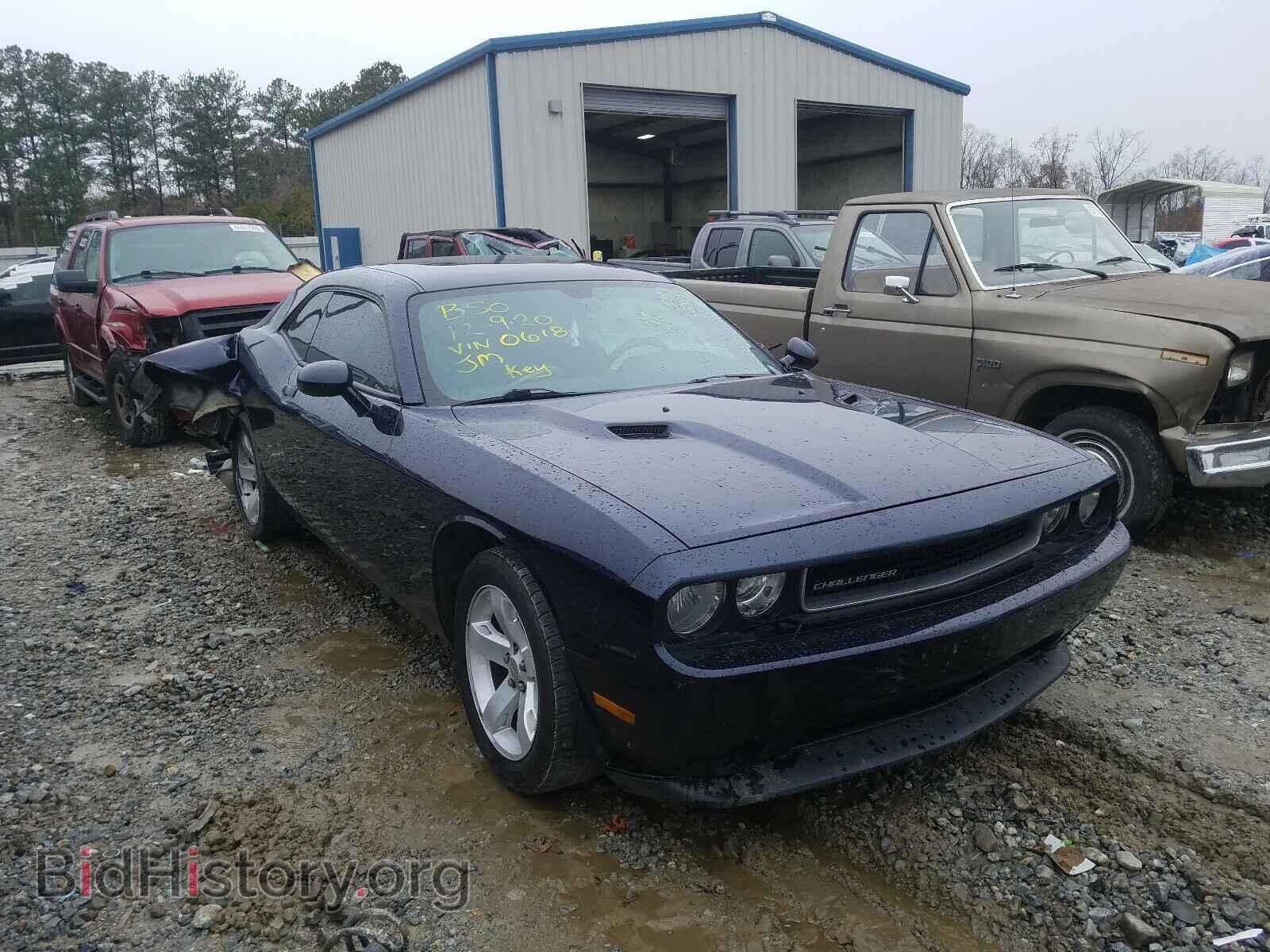 Фотография 2C3CDYAG2CH170618 - DODGE CHALLENGER 2012