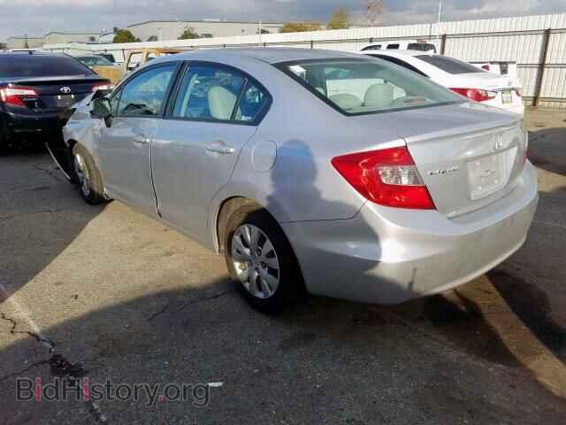 2012 HONDA CIVIC LX - VIN: 19XFB2F52CE365861 - Фото 3