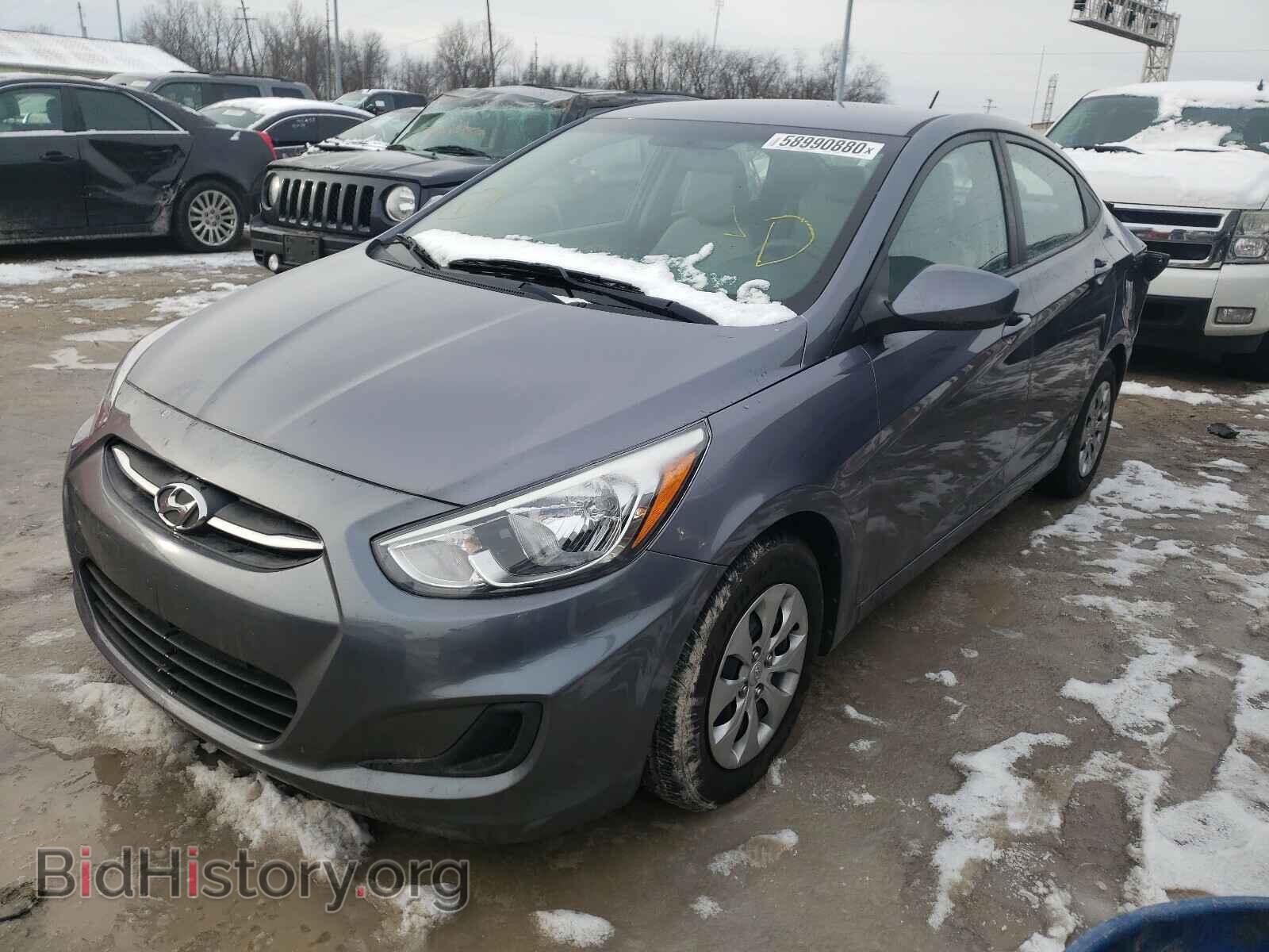 2017 HYUNDAI ACCENT - VIN: KMHCT4AE8HU307356 - Фото 2