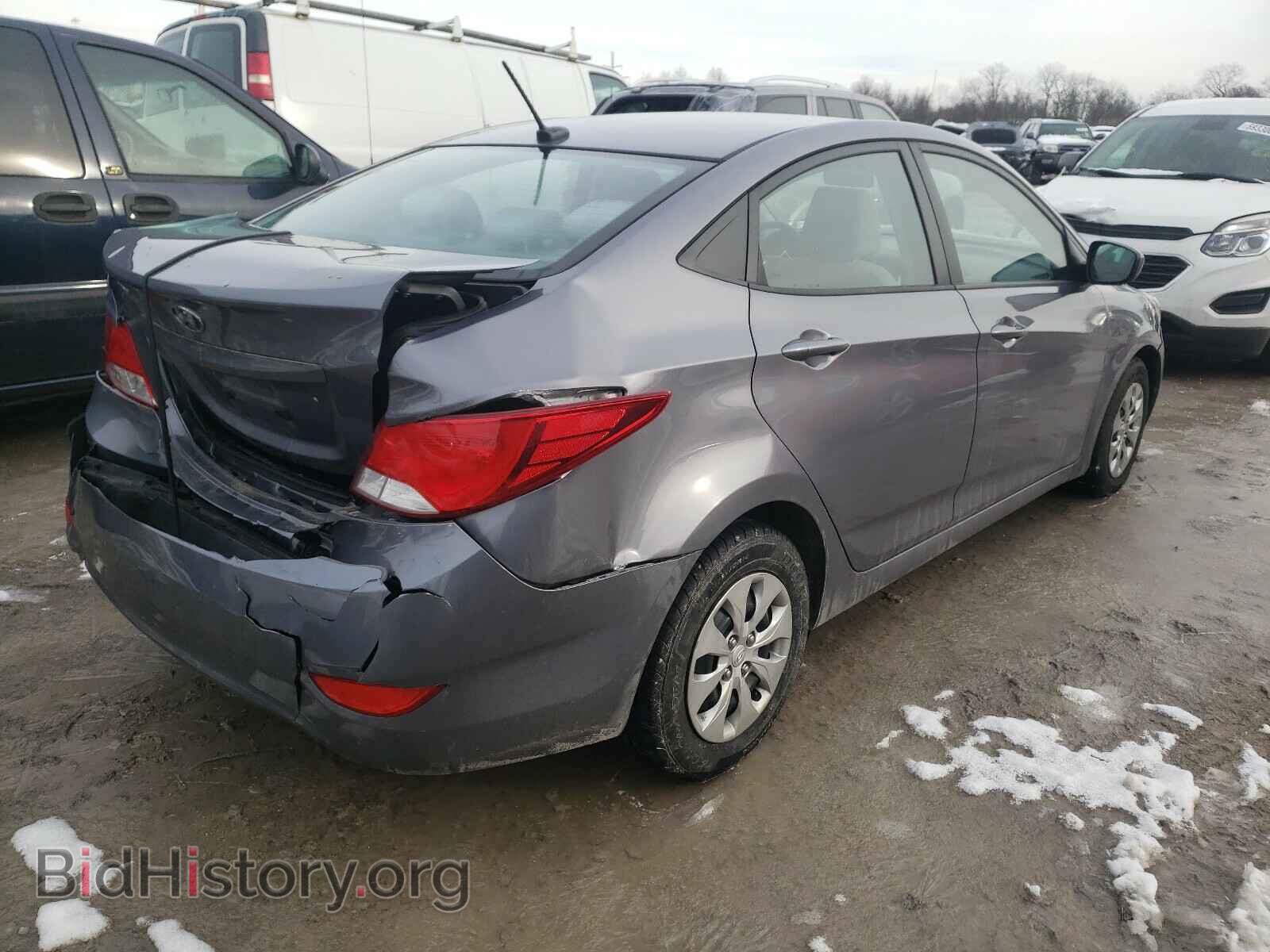 2017 HYUNDAI ACCENT - VIN: KMHCT4AE8HU307356 - Фото 4