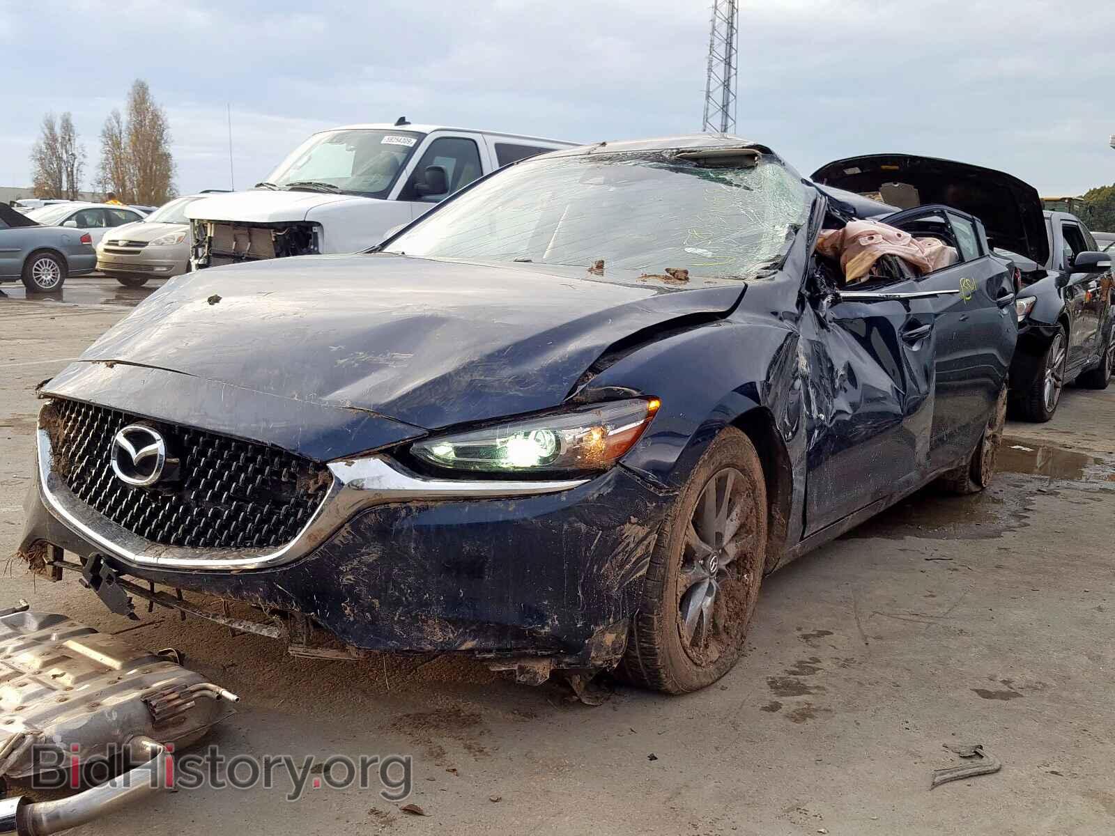 2018 MAZDA 6 - VIN: JM1GL1UM5J1329488 - Фото 2