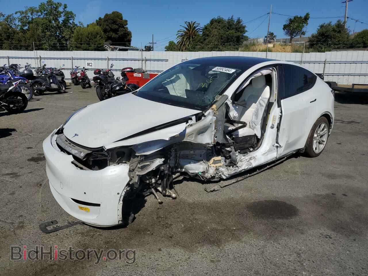 Photo 7SAYGDEE9NF348465 - TESLA MODEL Y 2022