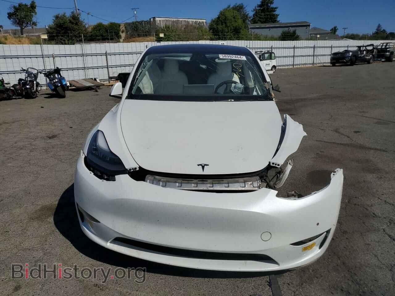 2022 TESLA MODEL Y - VIN: 7SAYGDEE9NF348465 - Фото 5