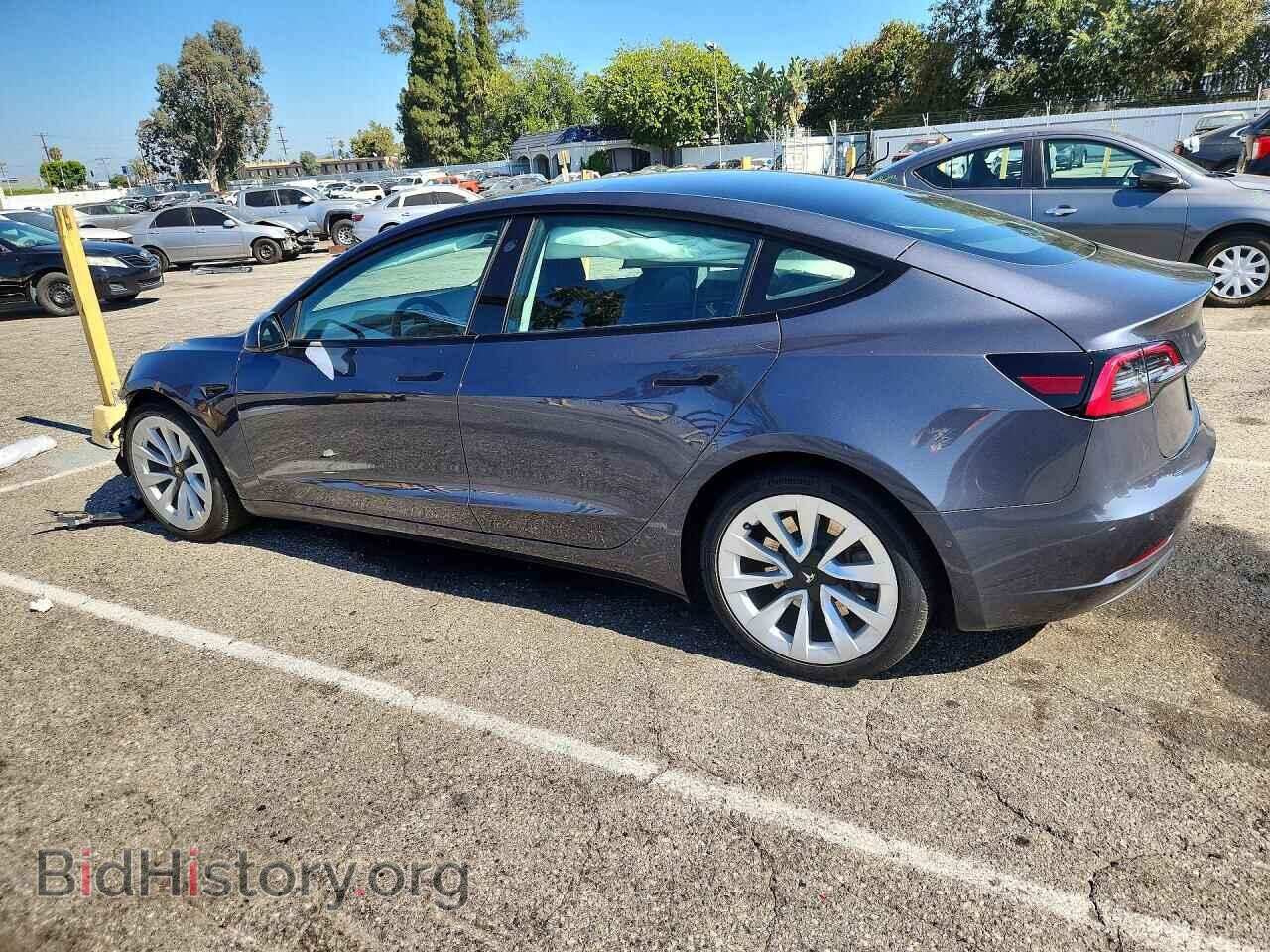 2022 TESLA MODEL 3 - VIN: 5YJ3E1EA3NF374164 - Фото 2