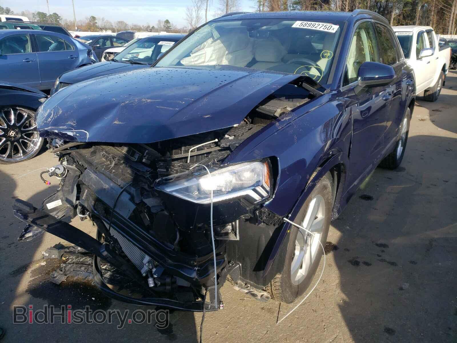 2020 AUDI Q3 - VIN: WA1BECF34L1062569 - Фото 2