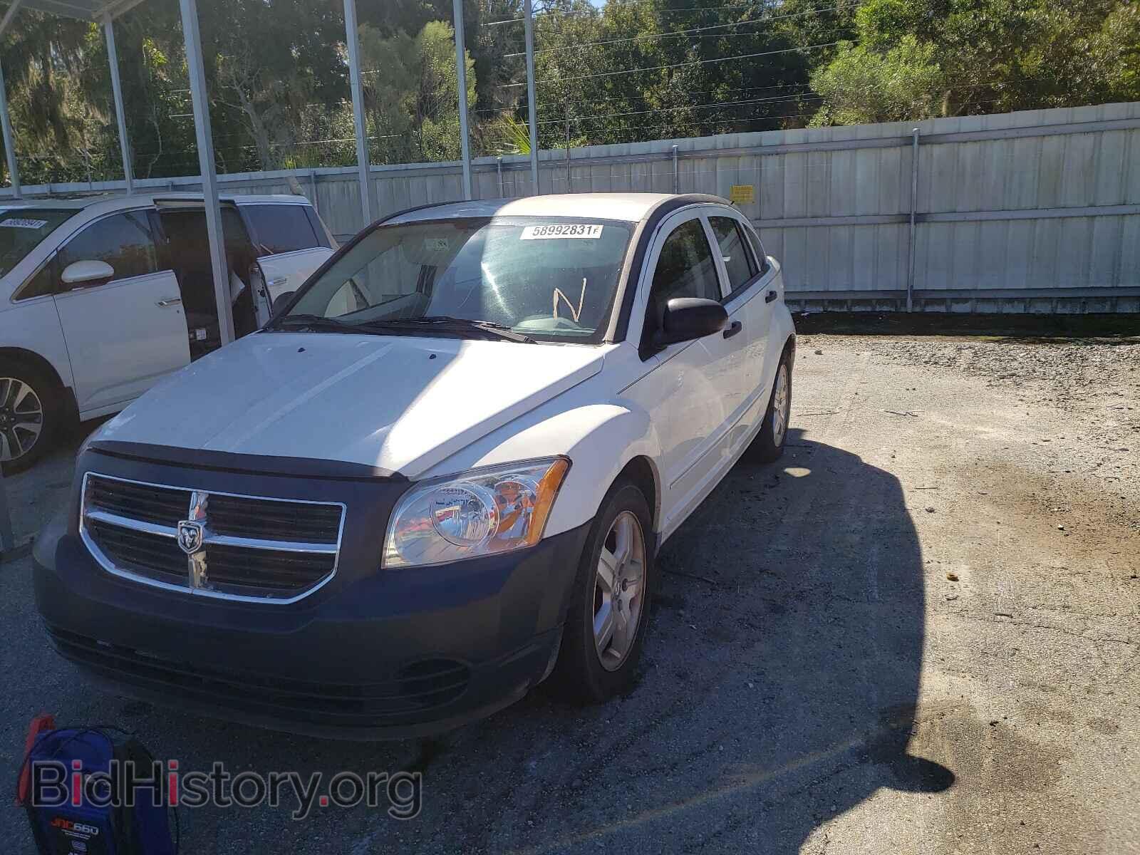 2007 DODGE CALIBER - VIN: 1B3HB48B27D333797 - Фото 2