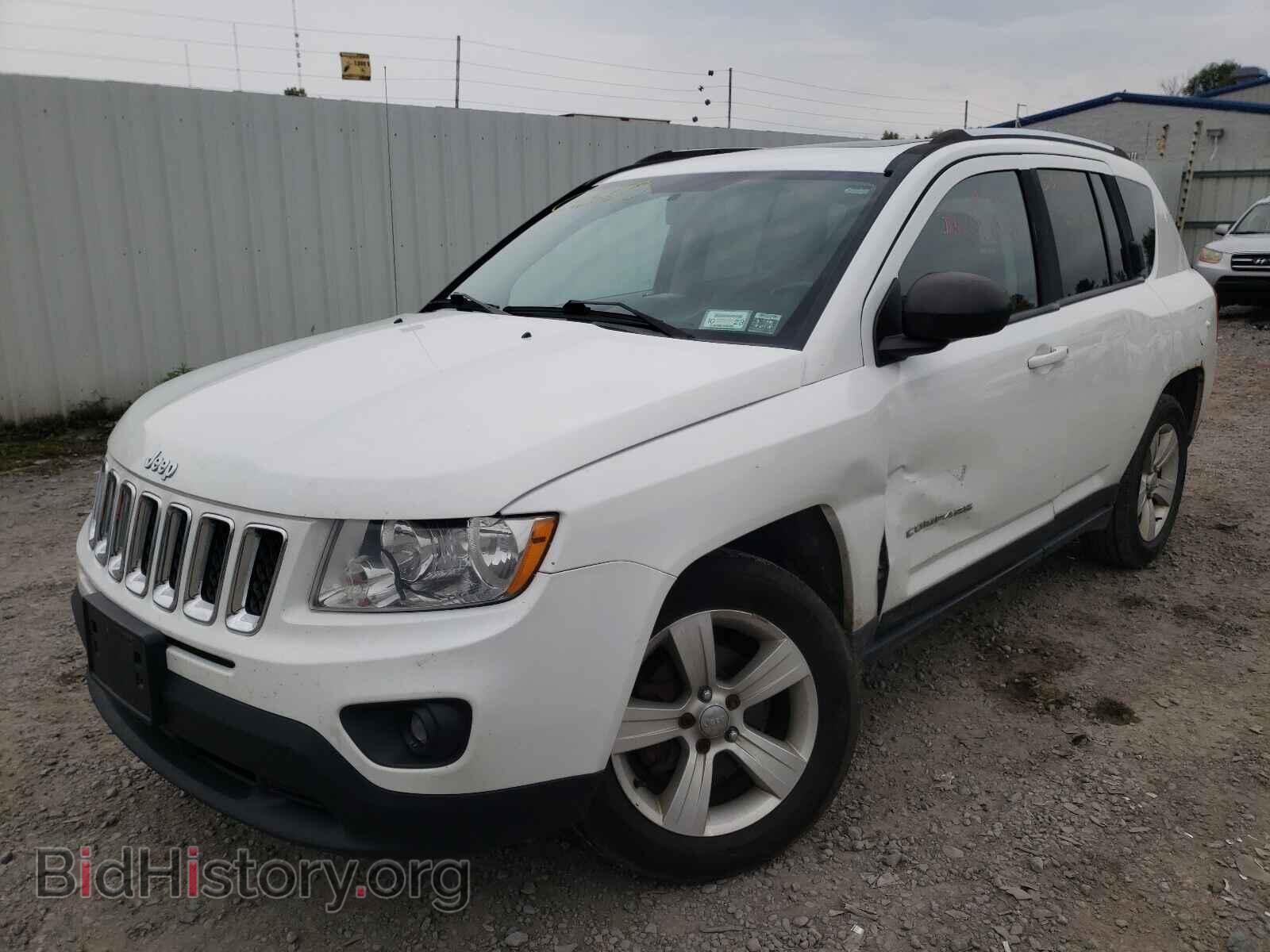2013 JEEP COMPASS - VIN: 1C4NJDEB9DD261405 - Фото 2