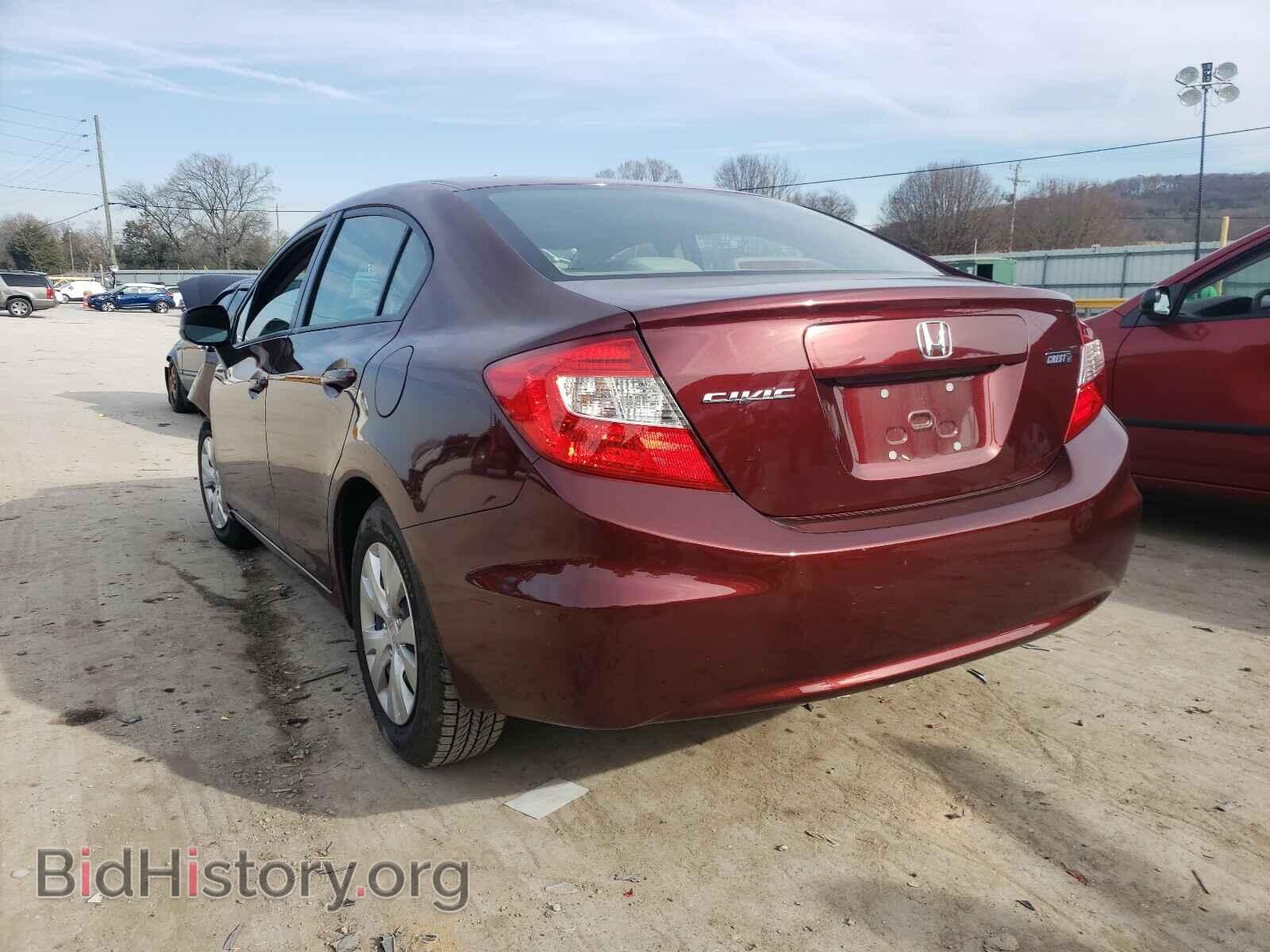 2012 HONDA CIVIC - VIN: 19XFB2F55CE022588 - Фото 3