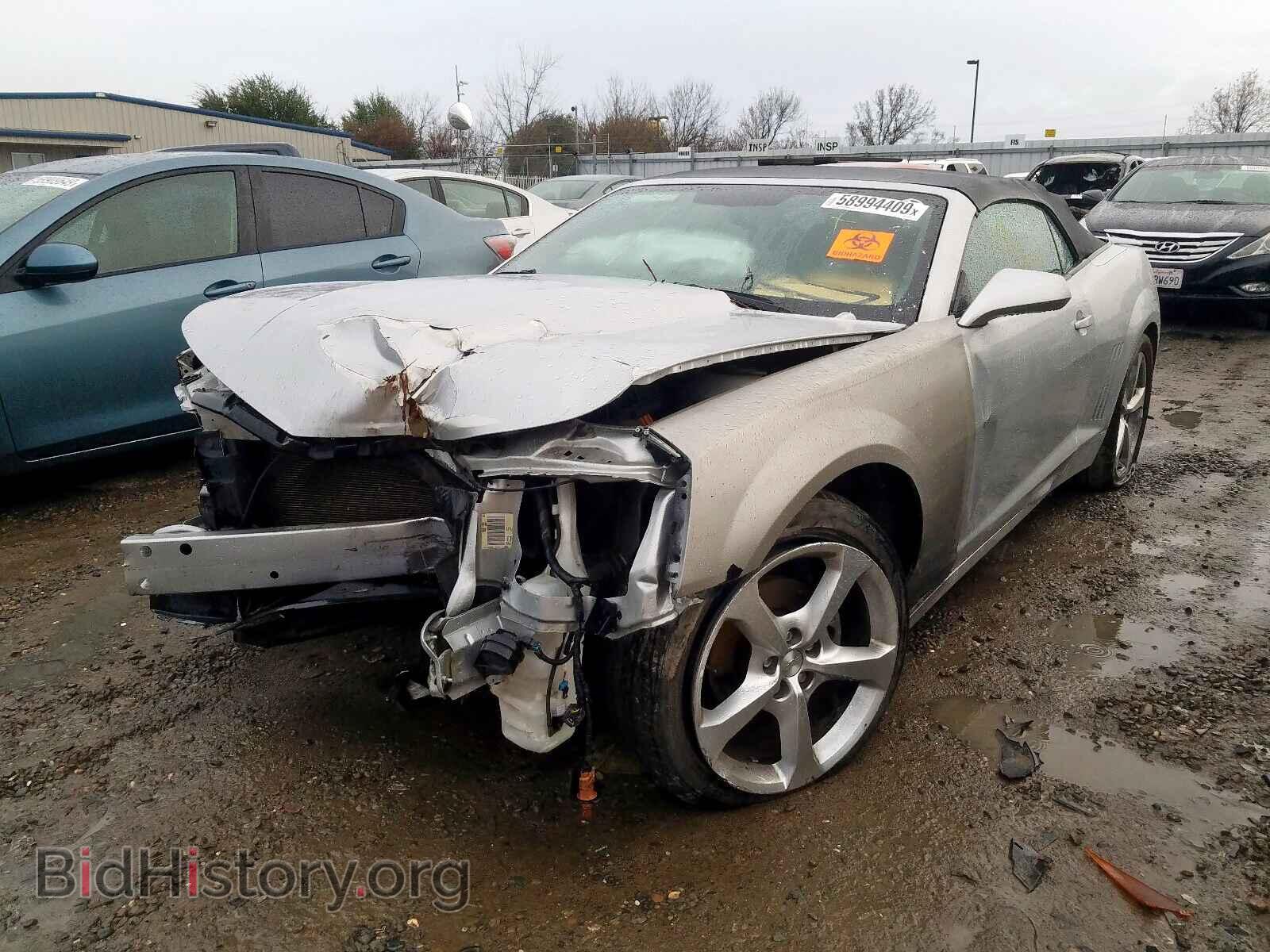 2015 CHEVROLET CAMARO - VIN: 2G1FD3D35F9282888 - Фото 2