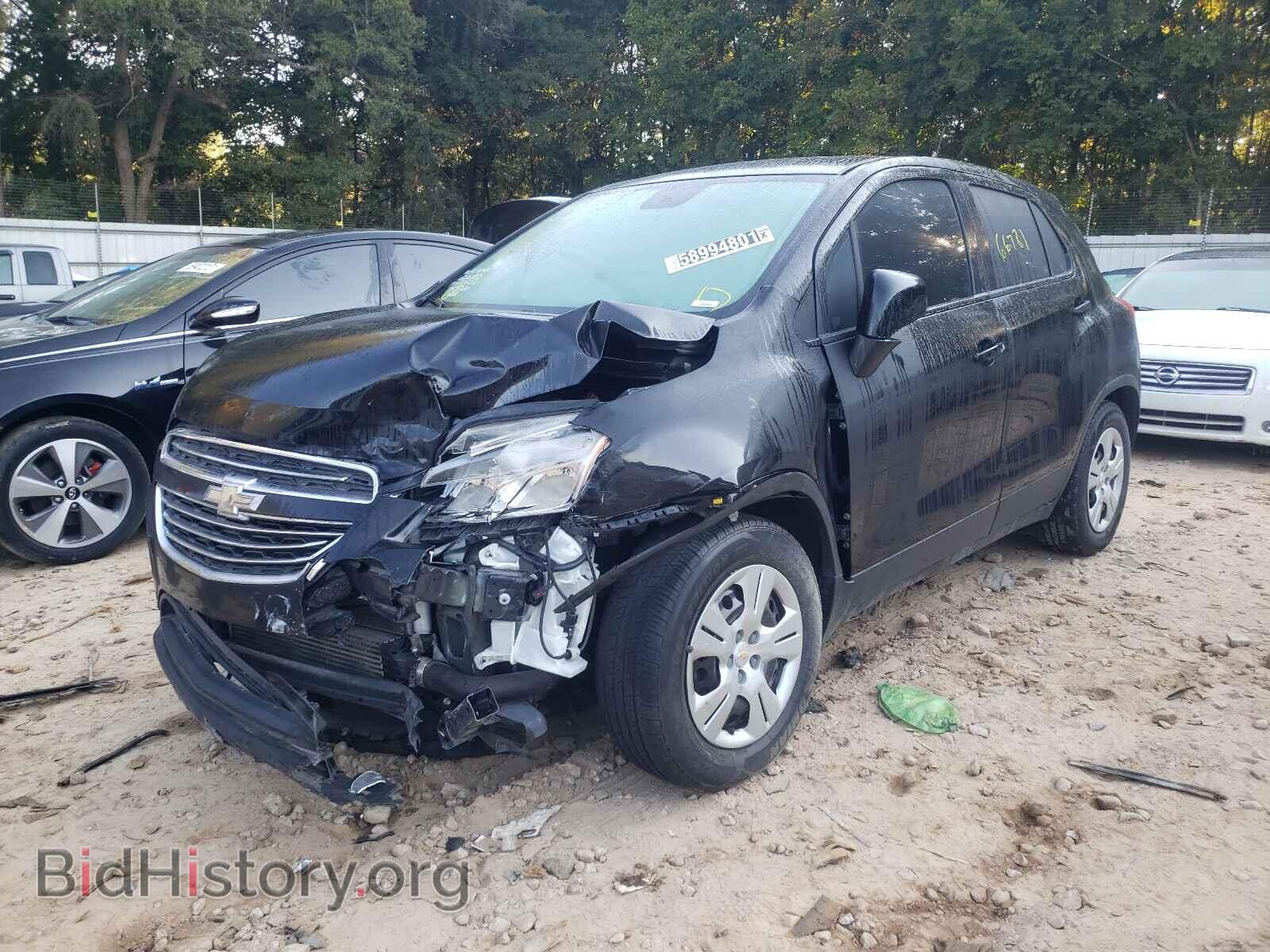 2015 CHEVROLET TRAX - VIN: KL7CJKSB4FB110189 - Фото 2