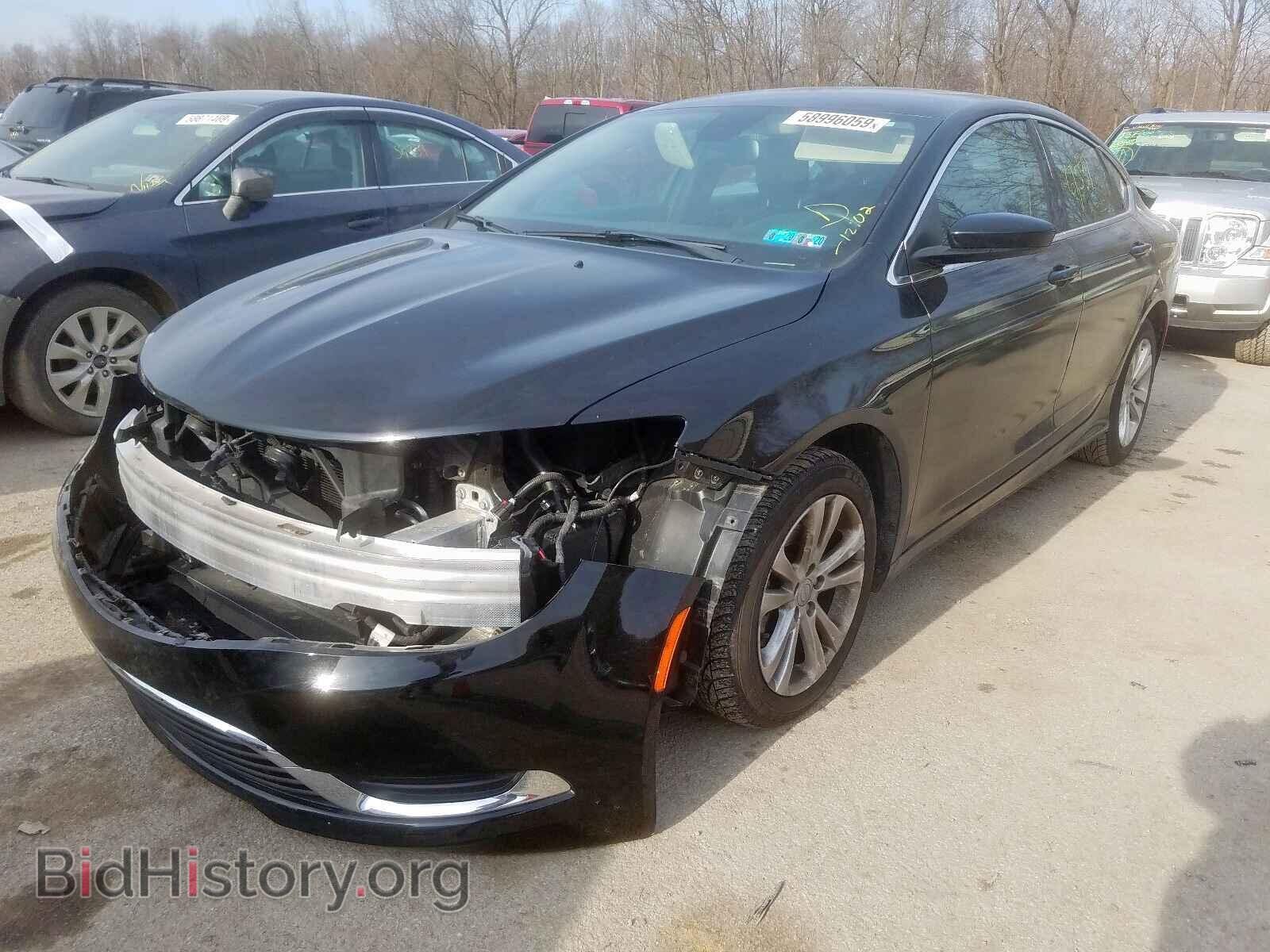 2015 CHRYSLER 200 - VIN: 1C3CCCAB6FN642616 - Фото 2