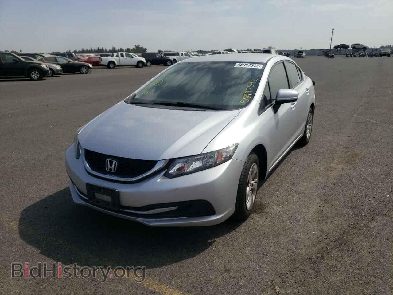 2015 HONDA CIVIC - VIN: 2HGFB2F55FH551114 - Фото 2