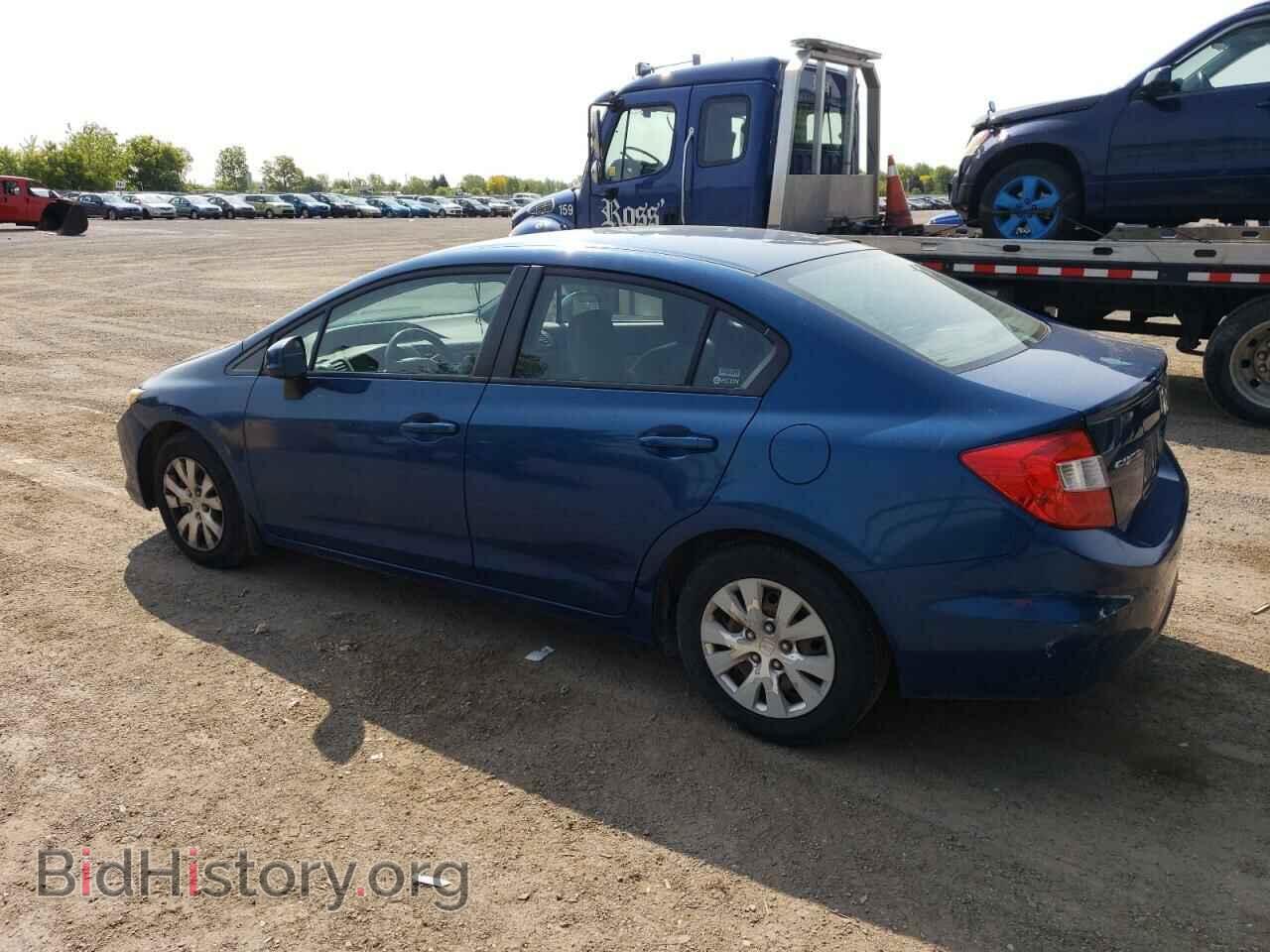 2012 HONDA CIVIC - VIN: 2HGFB2F40CH022009 - Фото 2