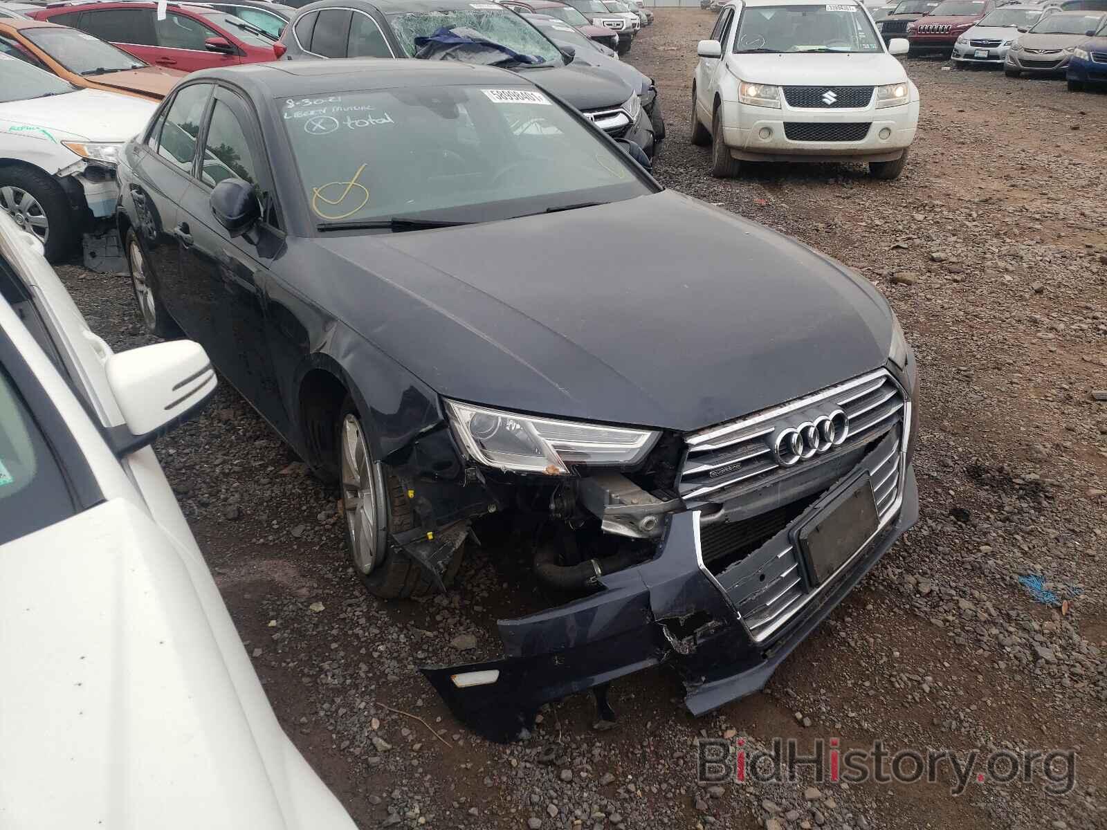 Photo WAUANAF4XHN015185 - AUDI A4 2017