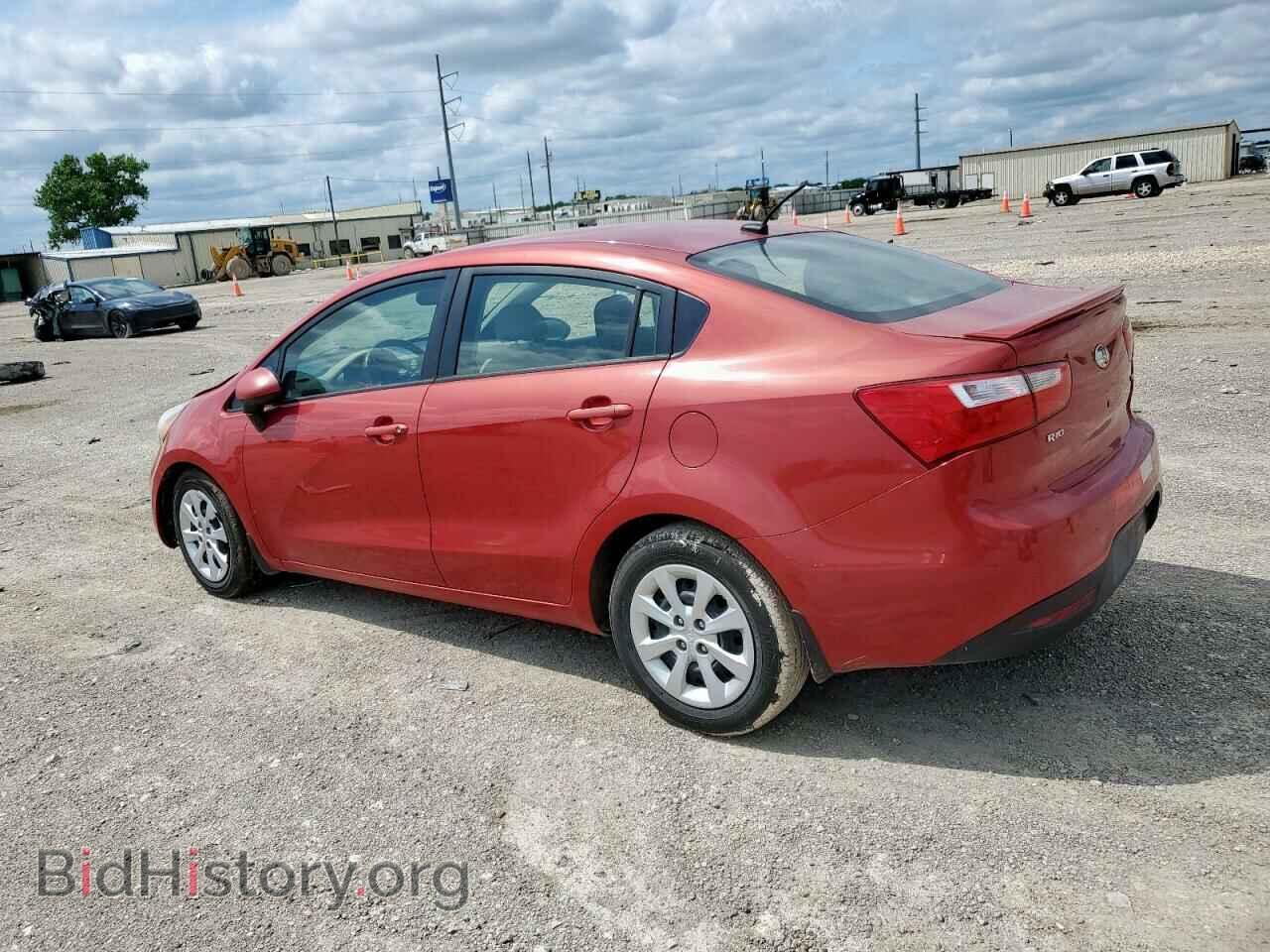 2013 KIA RIO - VIN: KNADM4A3XD6296070 - Фото 2