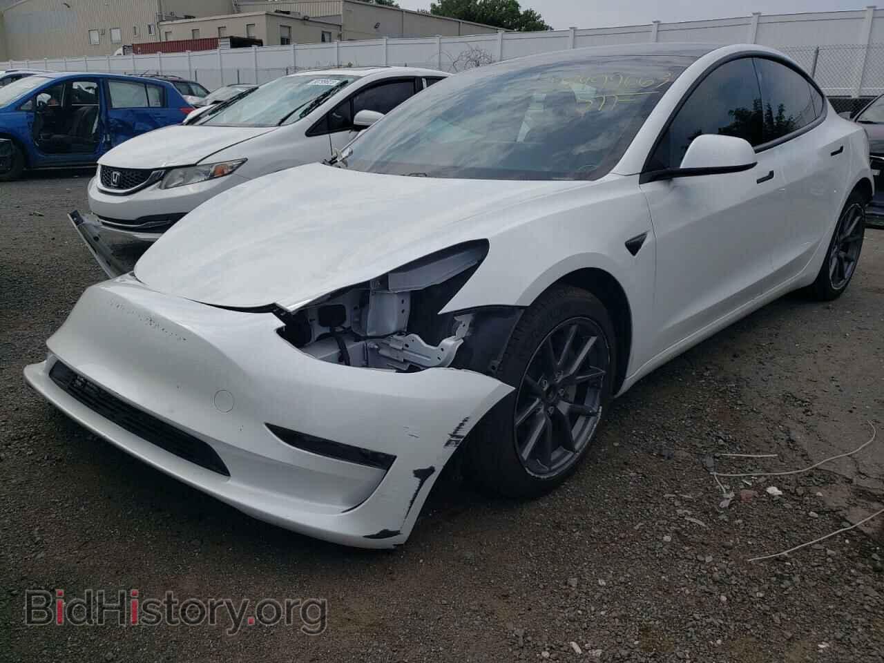 Photo 5YJ3E1EA9MF921114 - TESLA MODEL 3 2021