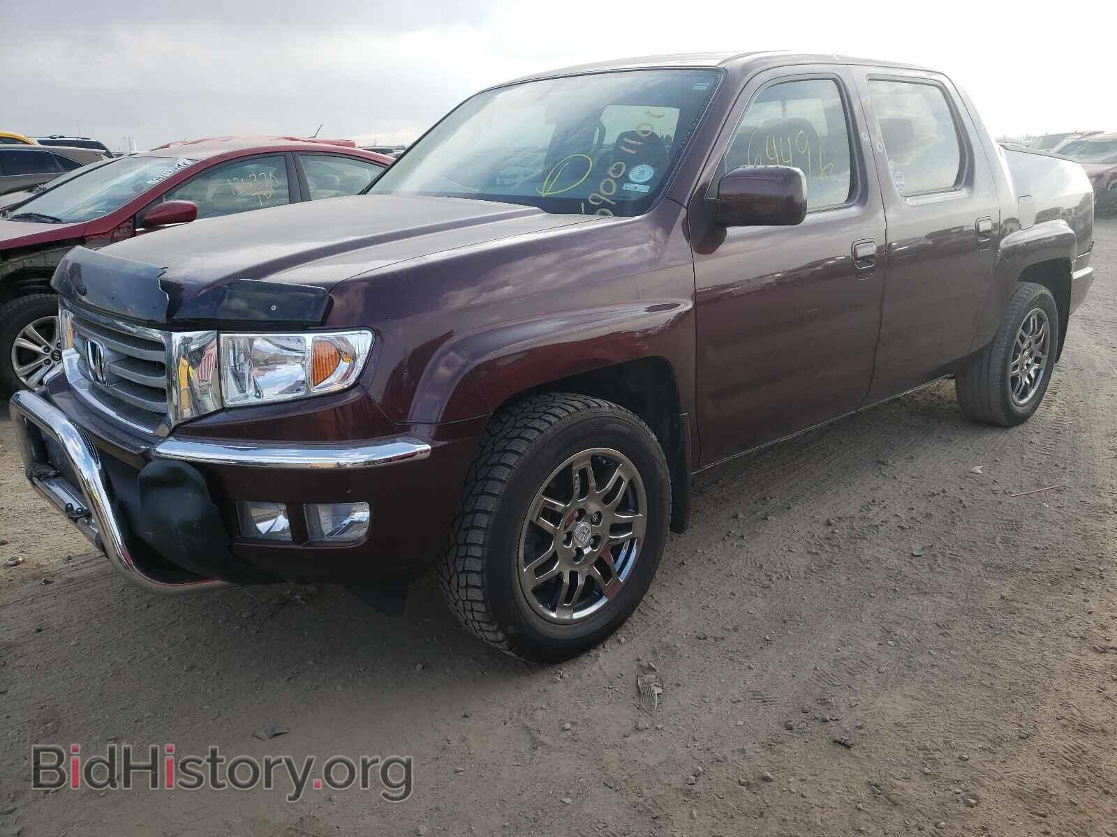 2013 HONDA RIDGELINE - VIN: 5FPYK1F55DB016523 - Фото 2