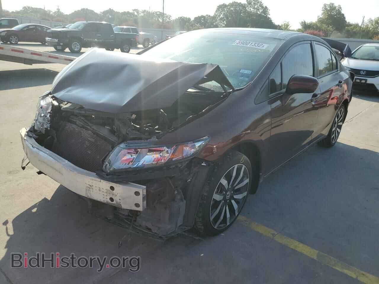 2015 HONDA CIVIC - VIN: 19XFB2F9XFE035005 - Фото 2