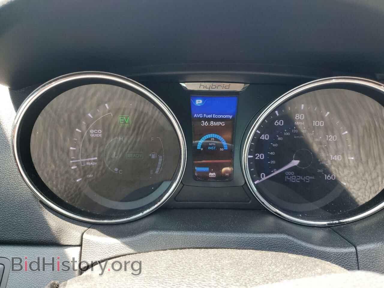 2012 HYUNDAI SONATA - VIN: KMHEC4A47CA040849 - Фото 9