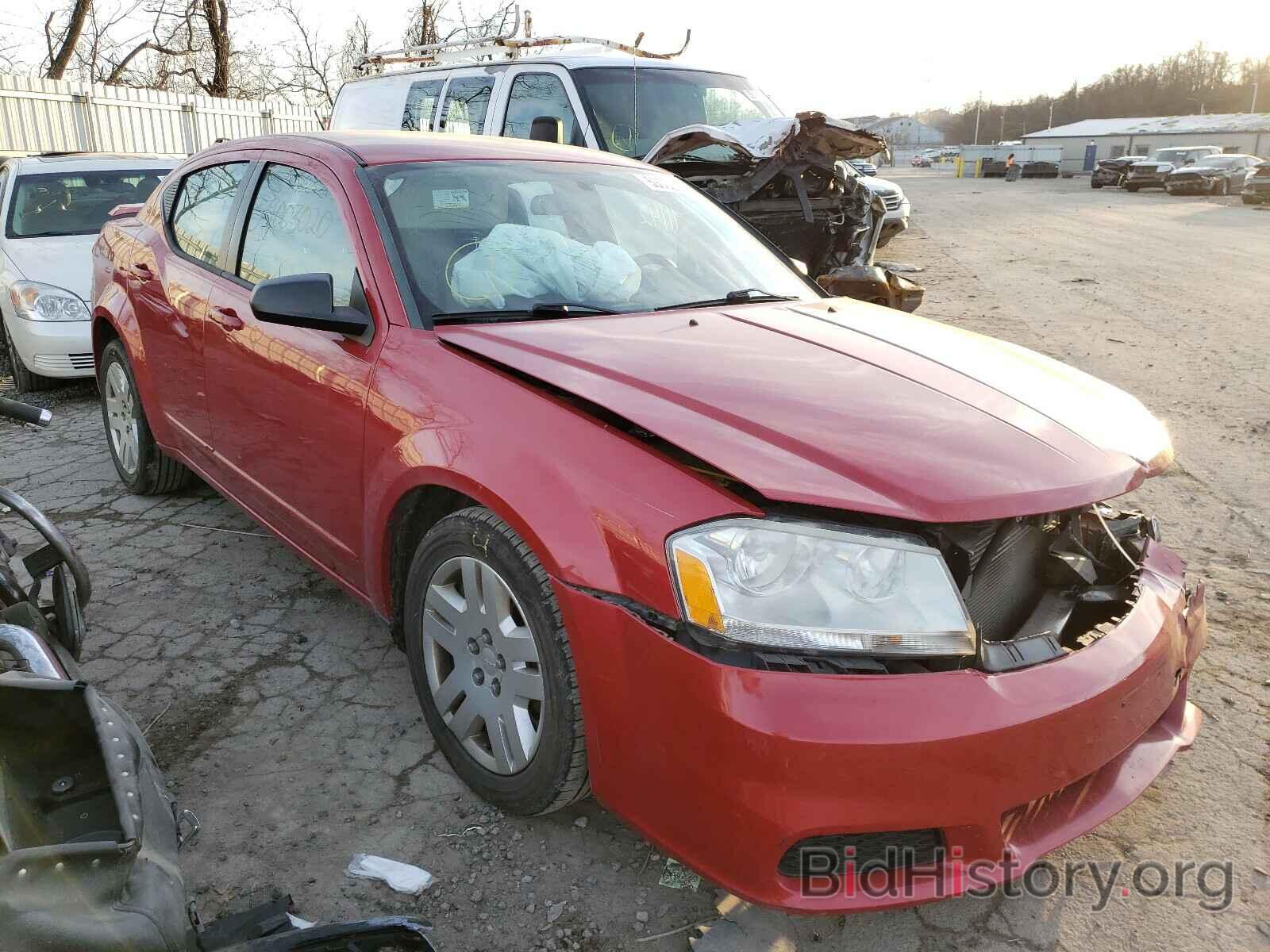 Photo 1C3CDZAG6CN269407 - DODGE AVENGER 2012