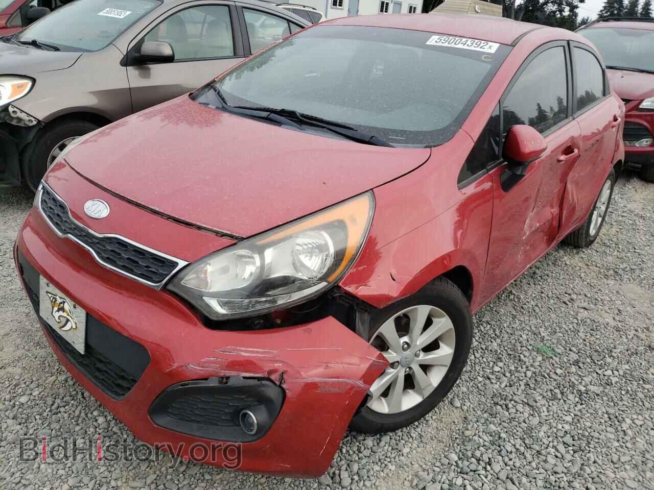 2012 KIA RIO - VIN: KNADN5A35C6013768 - Фото 2