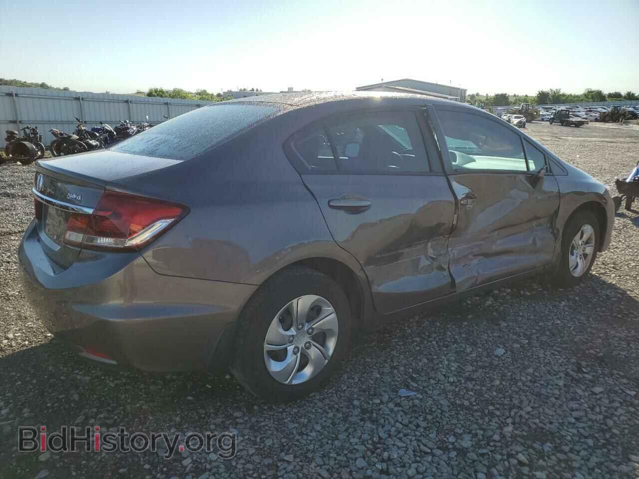 2013 HONDA CIVIC - VIN: 19XFB2F54DE037956 - Фото 3