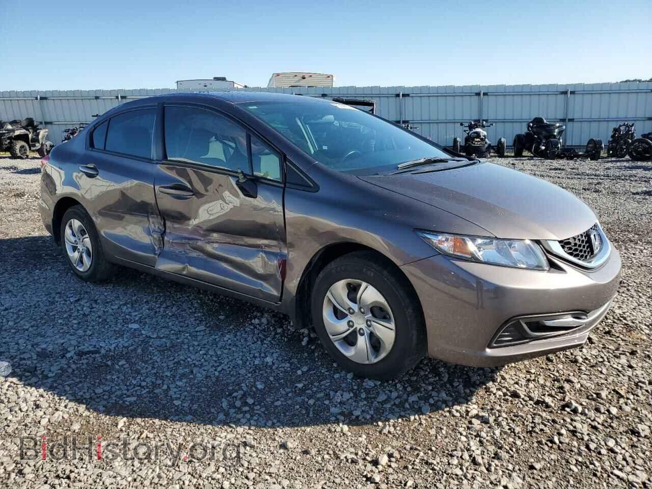 2013 HONDA CIVIC - VIN: 19XFB2F54DE037956 - Фото 4