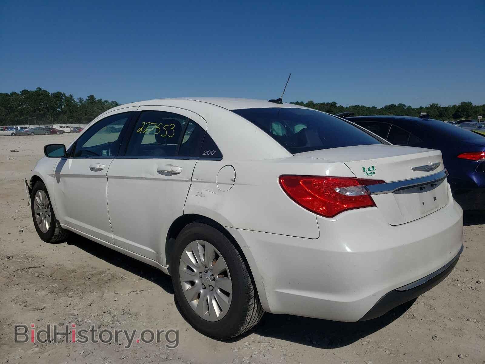 2013 CHRYSLER 200 - VIN: 1C3CCBAB8DN599825 - Фото 3