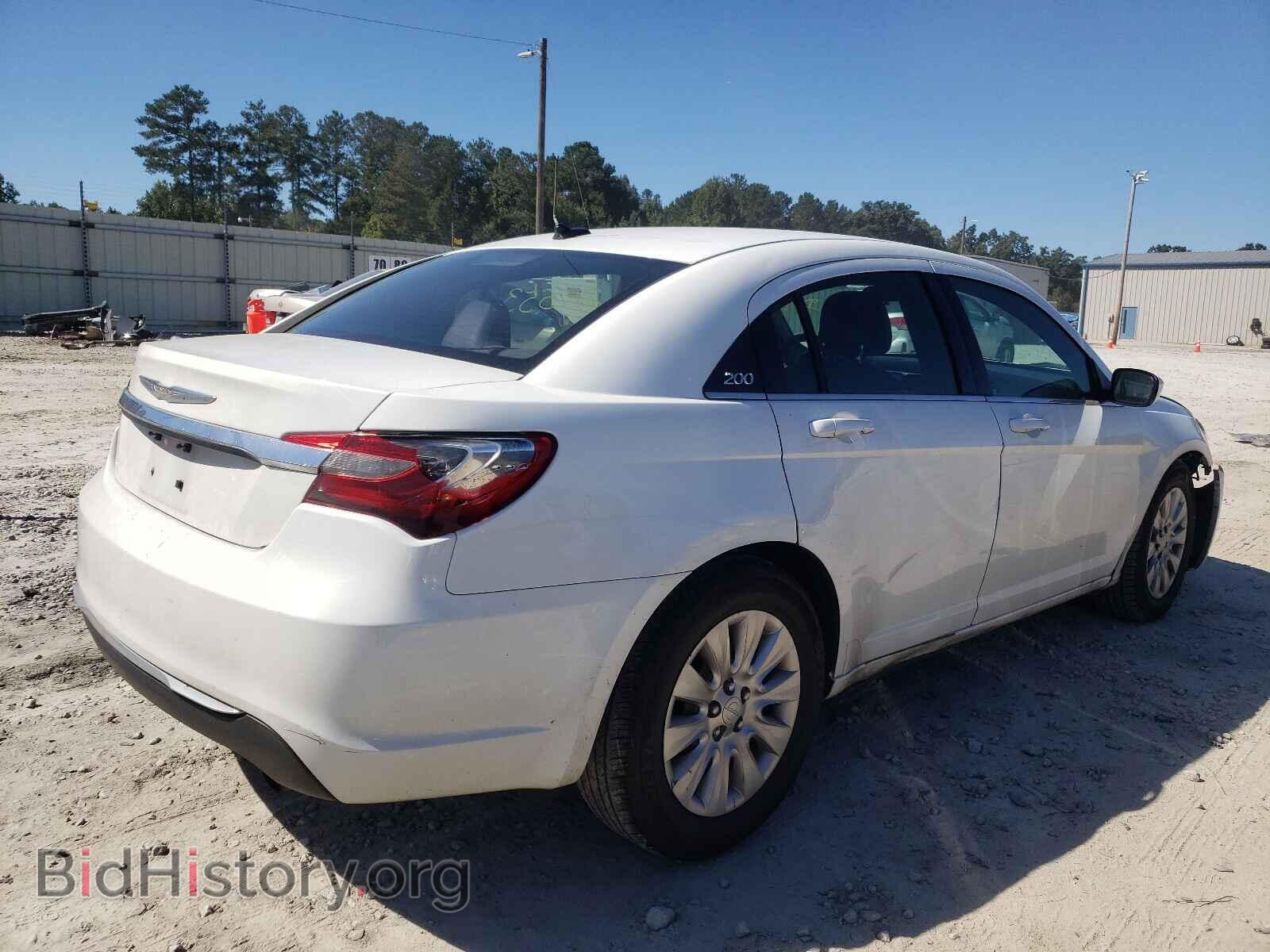 2013 CHRYSLER 200 - VIN: 1C3CCBAB8DN599825 - Фото 4
