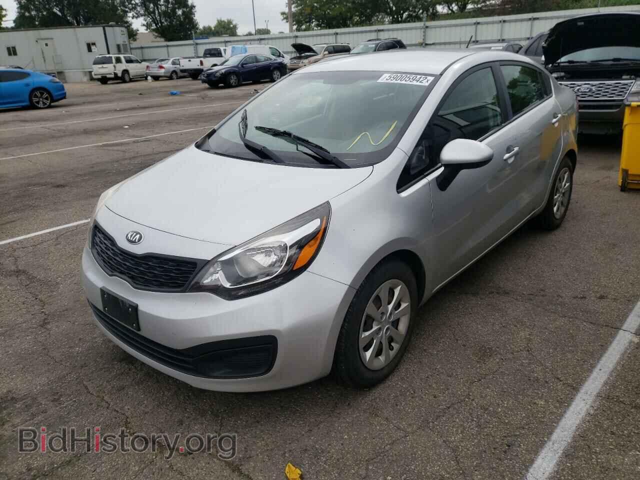2014 KIA RIO - VIN: KNADM4A36E6384681 - Фото 2