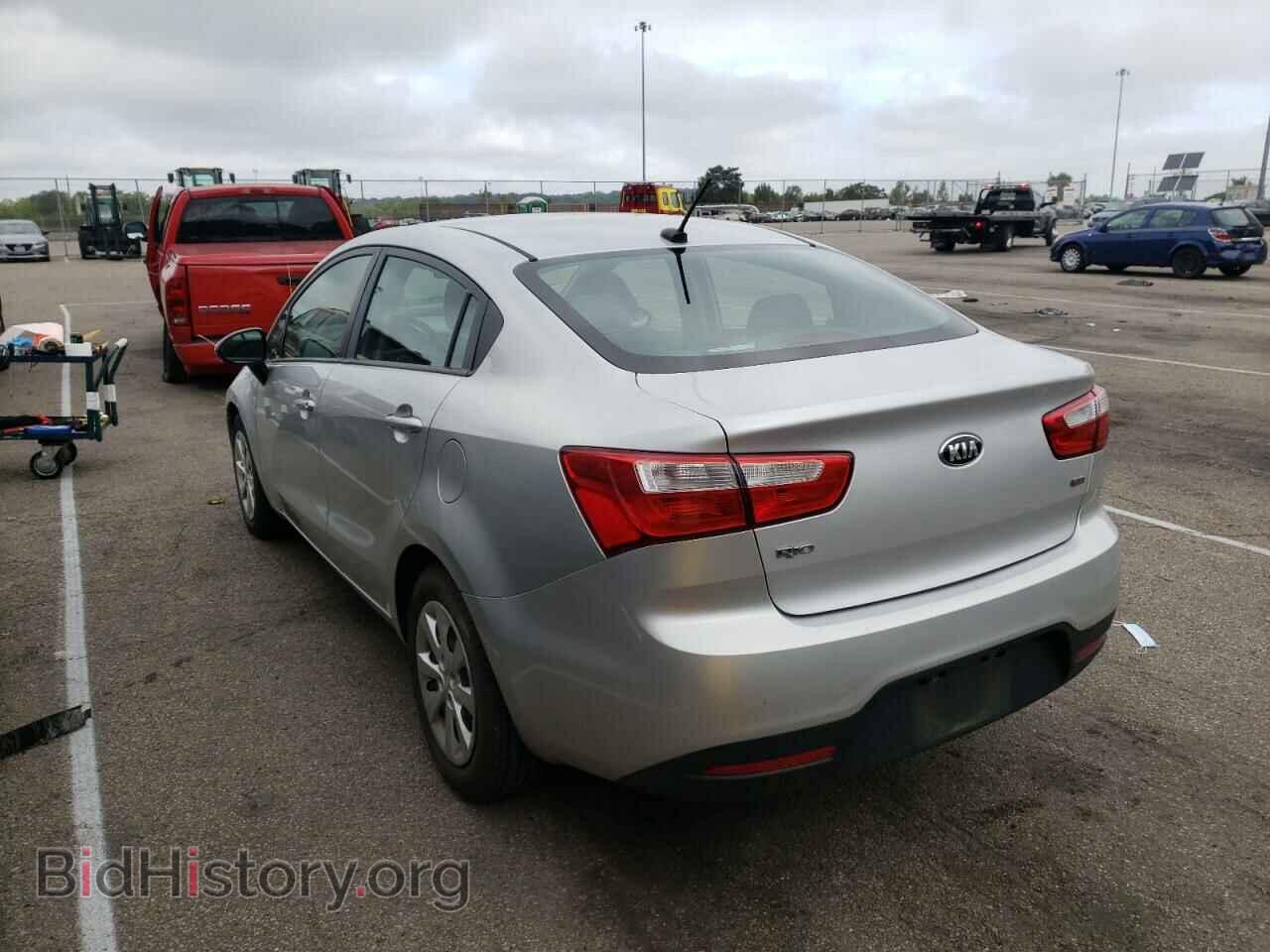 2014 KIA RIO - VIN: KNADM4A36E6384681 - Фото 3