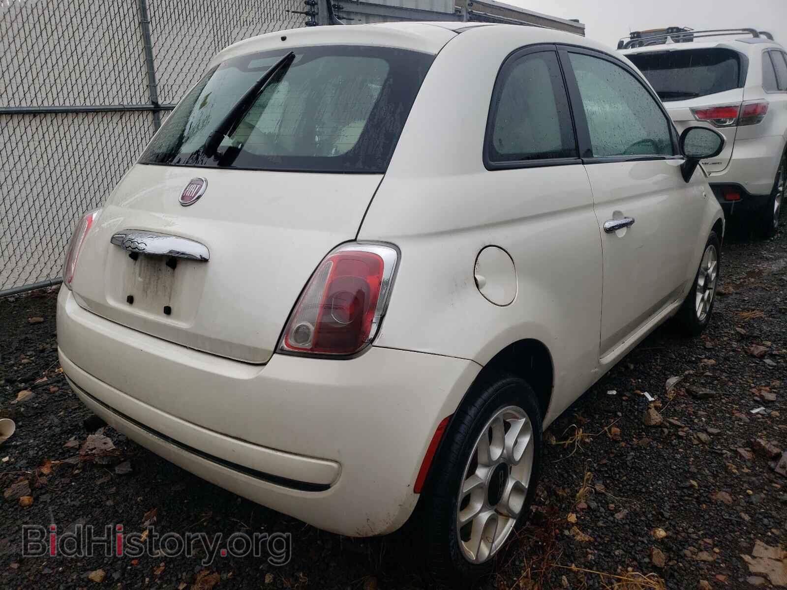 2012 FIAT 500 - VIN: 3C3CFFAR4CT105230 - Фото 4