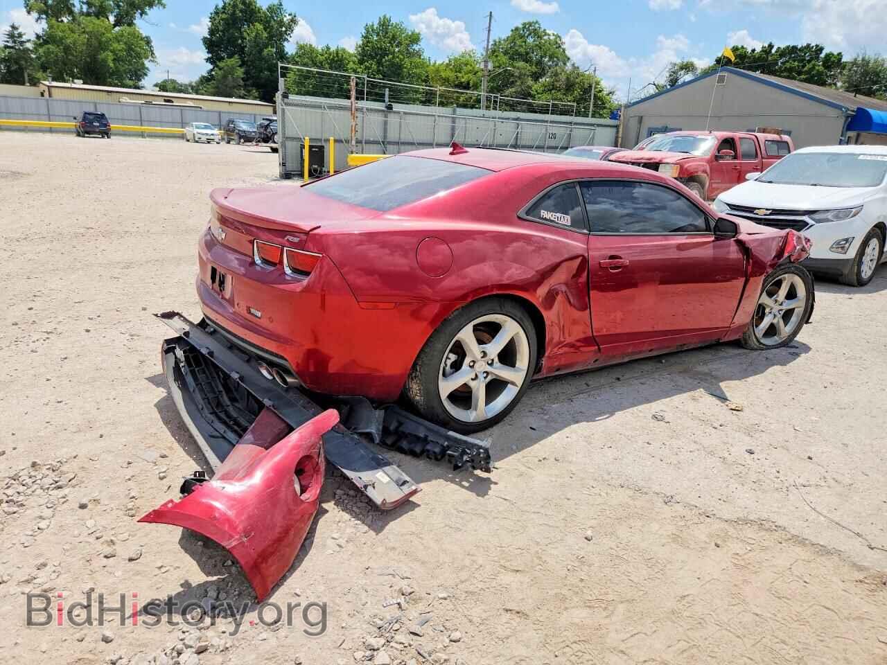 2013 CHEVROLET CAMARO - VIN: 2G1FC1E37D9230066 - Фото 3